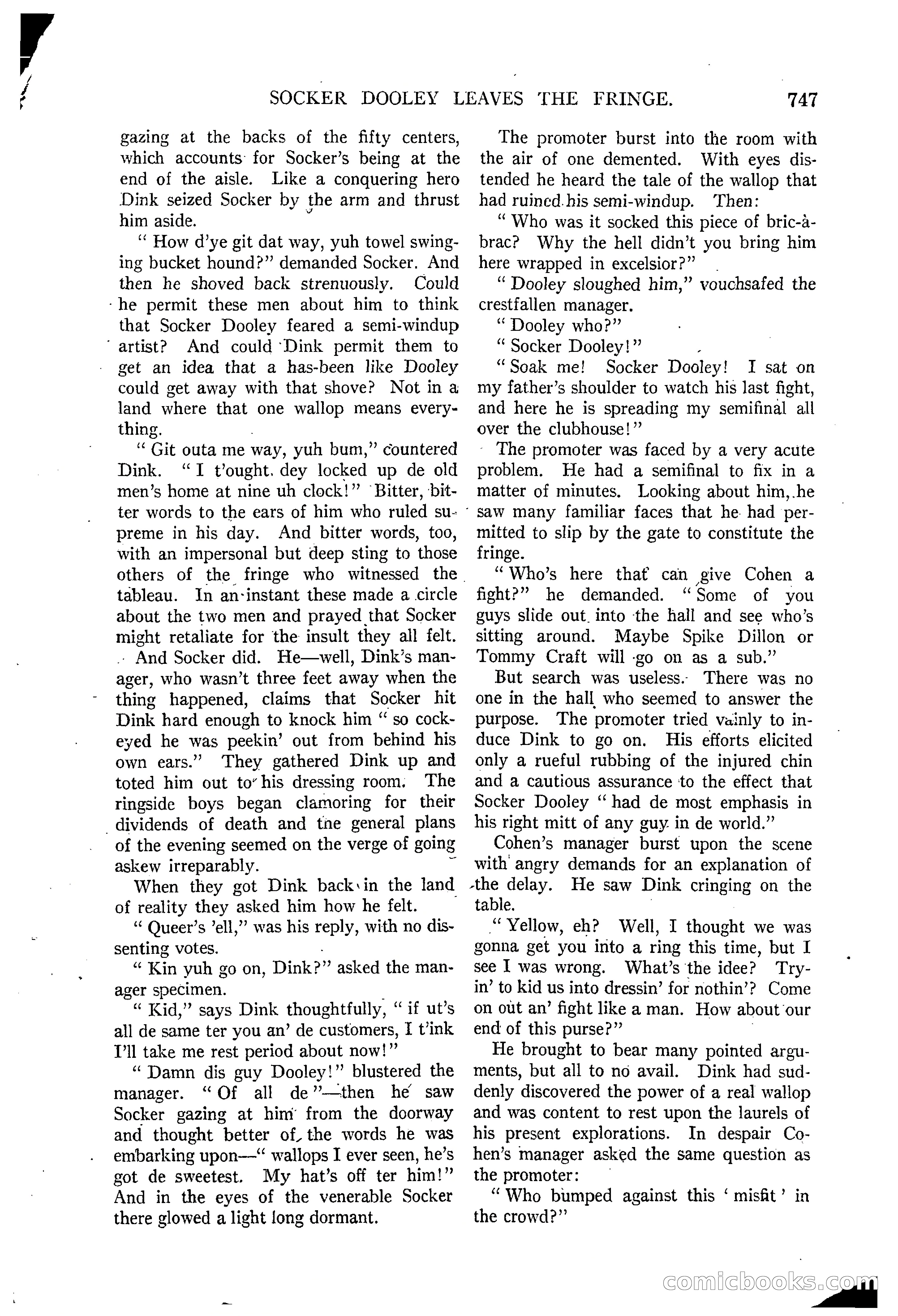 Argosy All-Story Weekly, March 15, 1924 — page 118 of 177