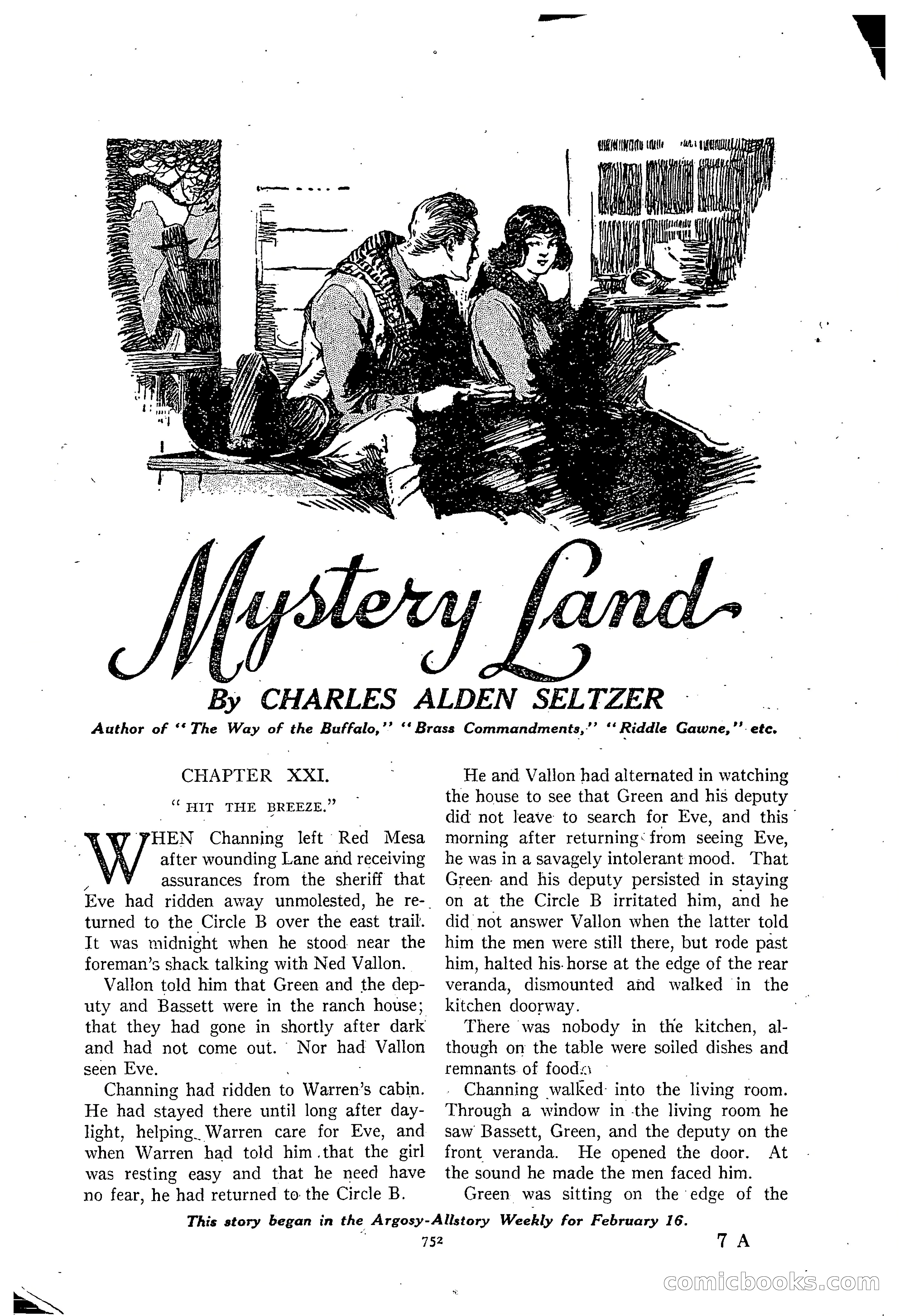 Argosy All-Story Weekly, March 15, 1924 — page 123 of 177