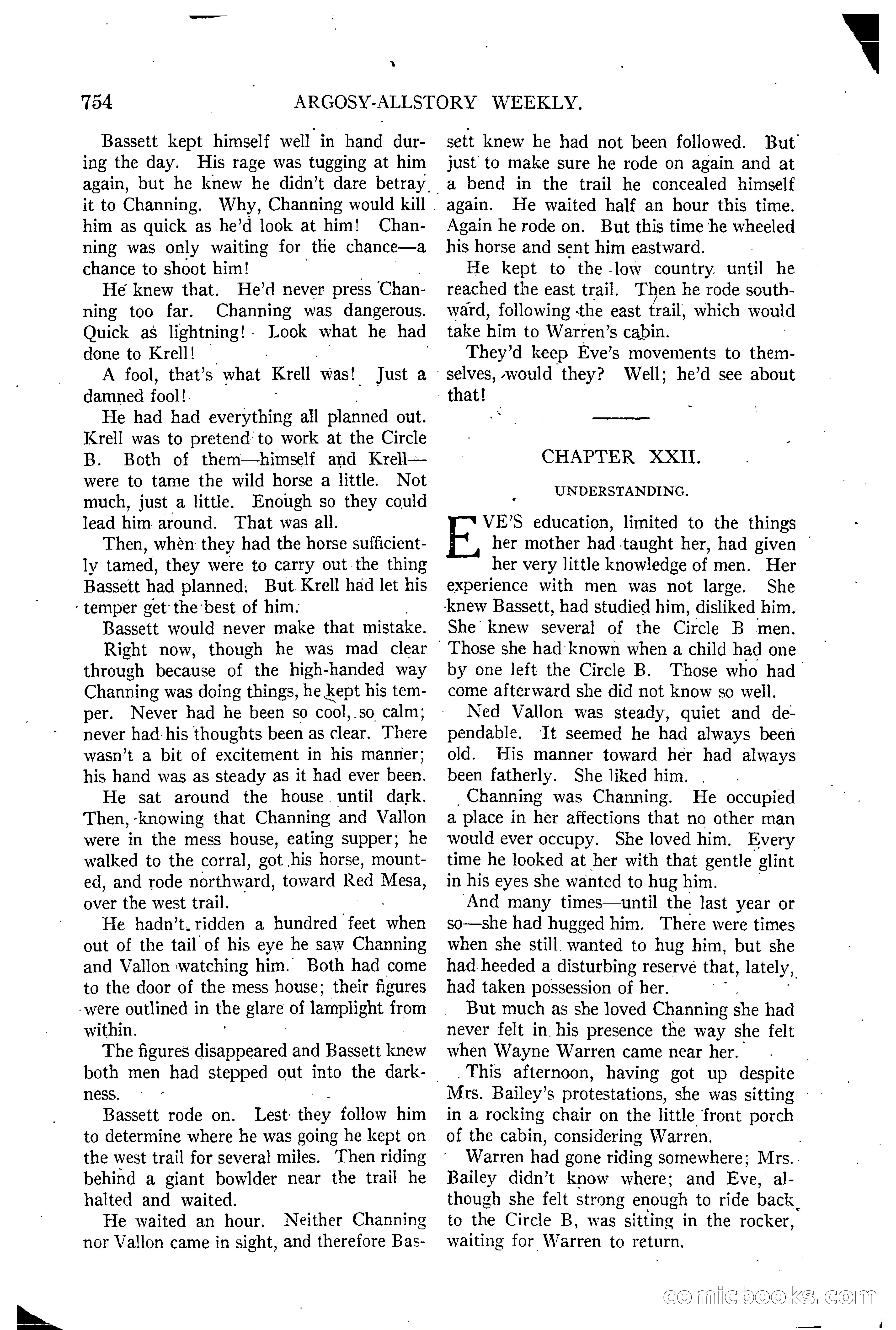 Argosy All-Story Weekly, March 15, 1924 — page 125 of 177