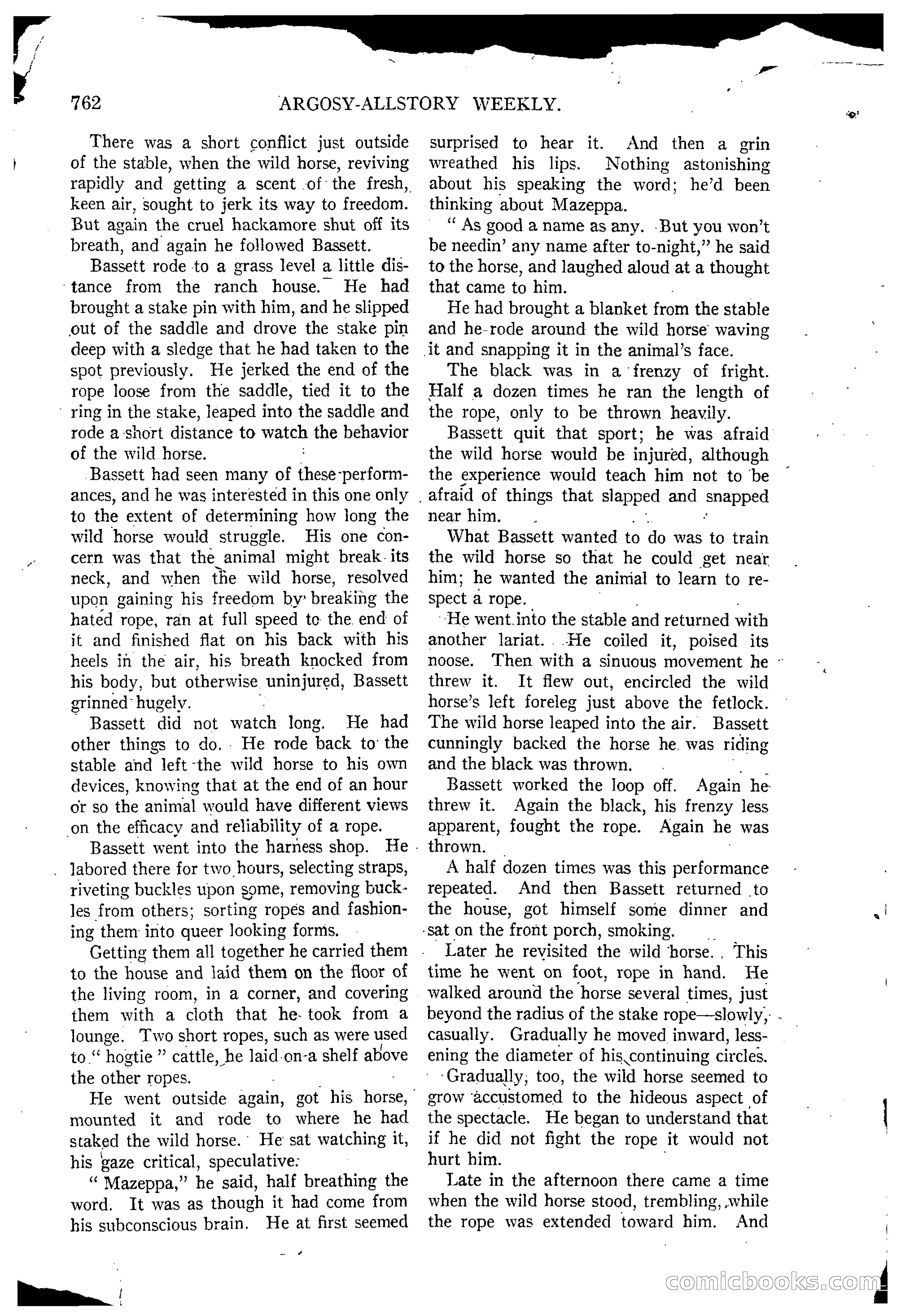 Argosy All-Story Weekly, March 15, 1924 — page 133 of 177
