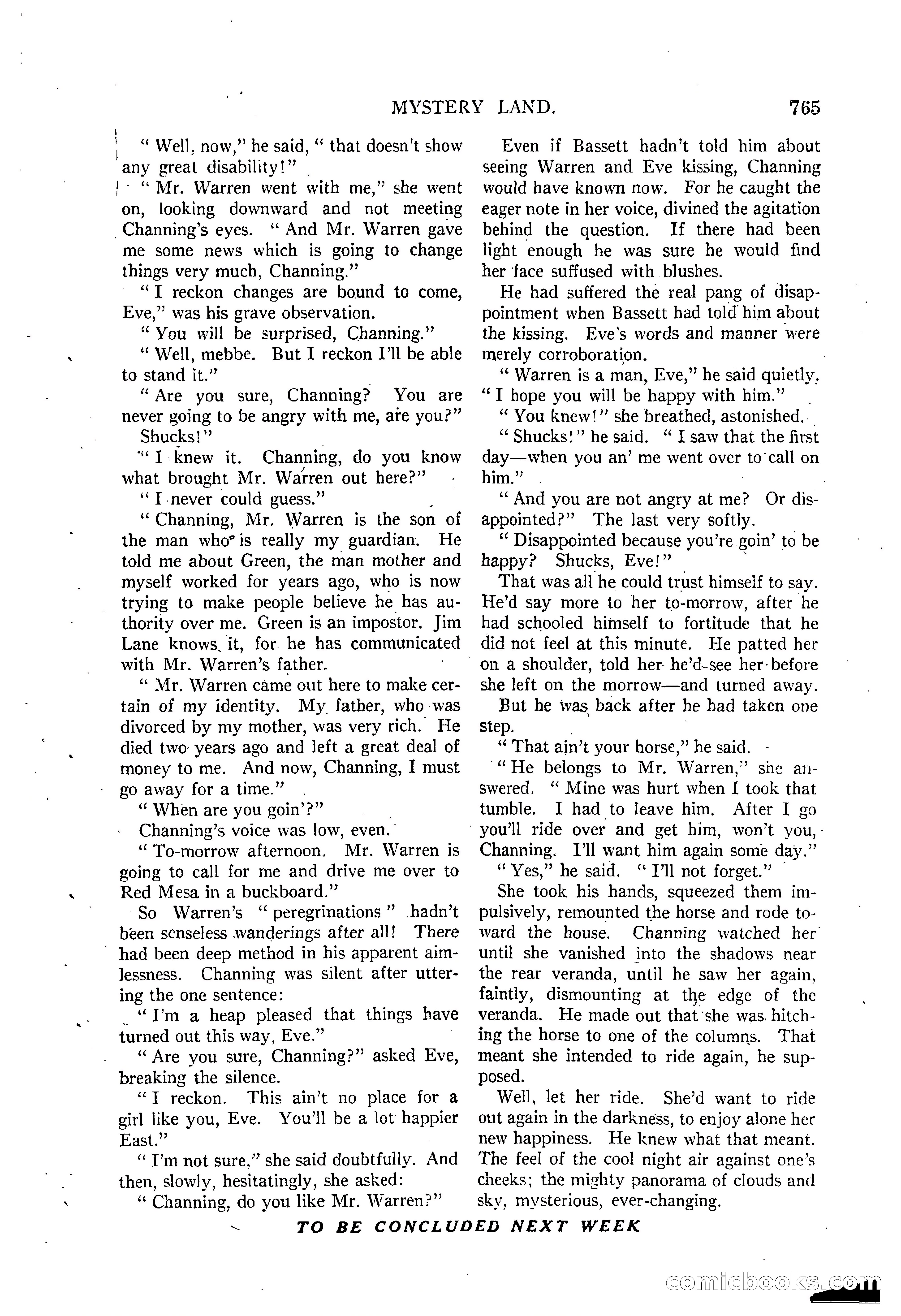 Argosy All-Story Weekly, March 15, 1924 — page 136 of 177
