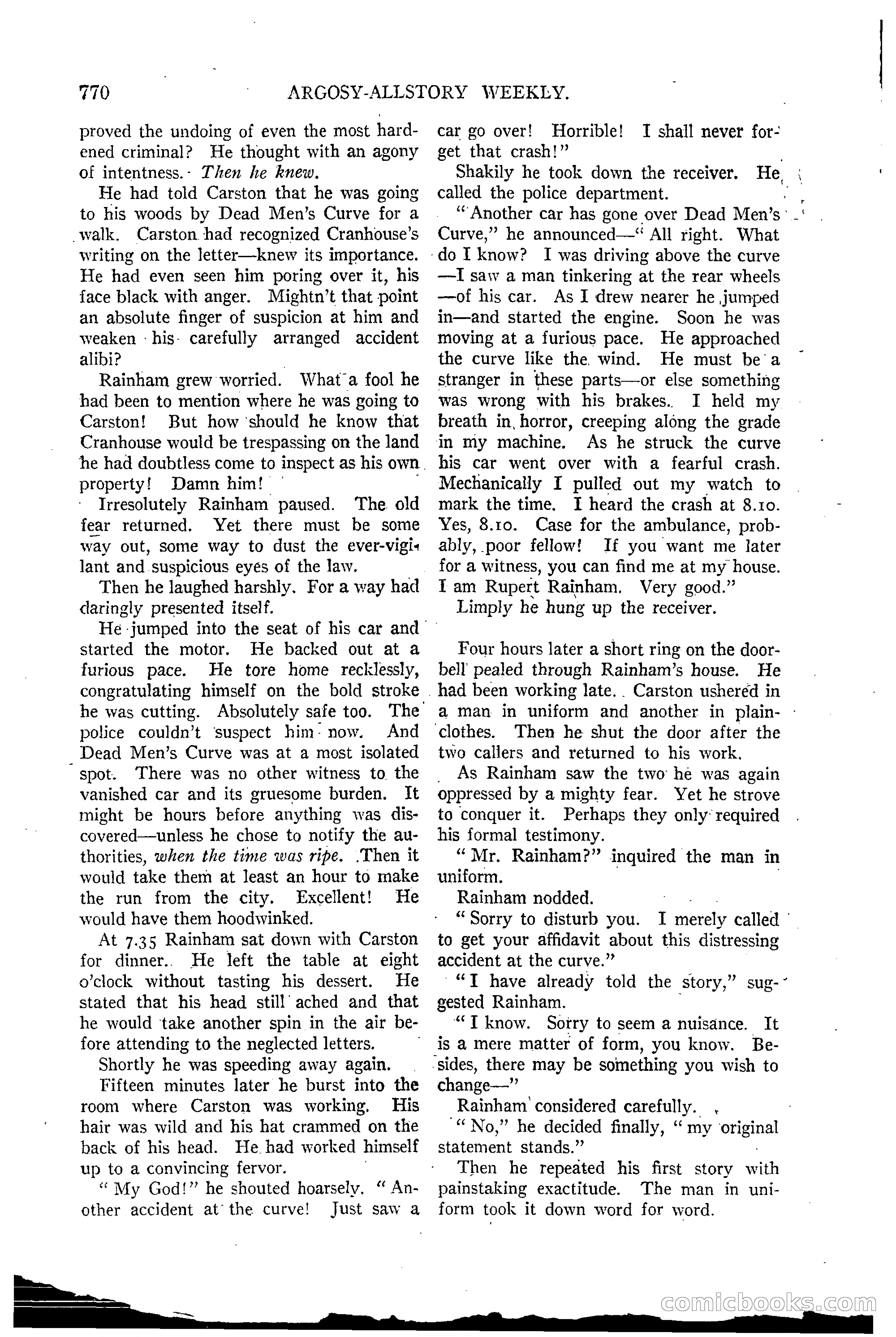Argosy All-Story Weekly, March 15, 1924 — page 141 of 177