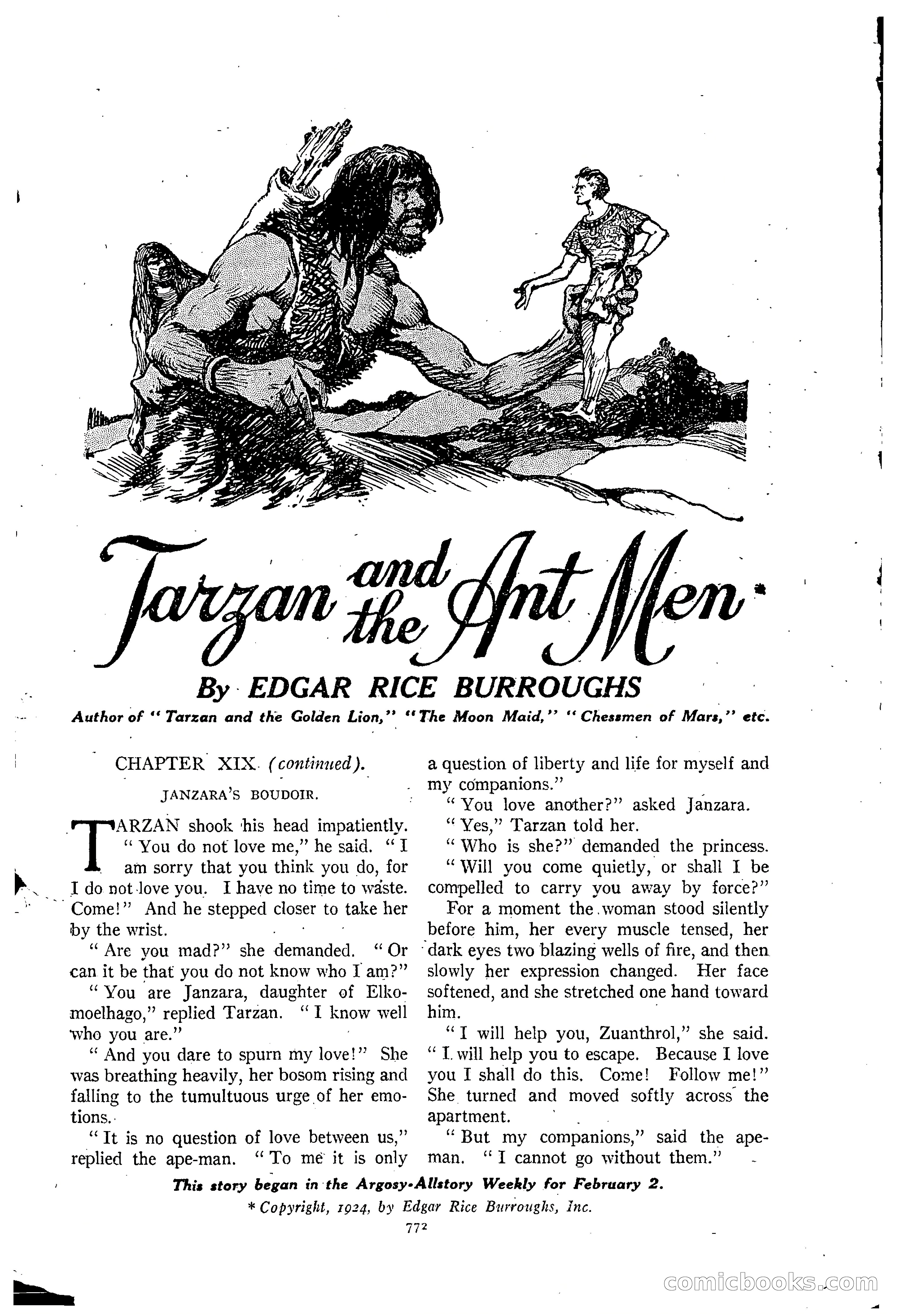 Argosy All-Story Weekly, March 15, 1924 — page 143 of 177