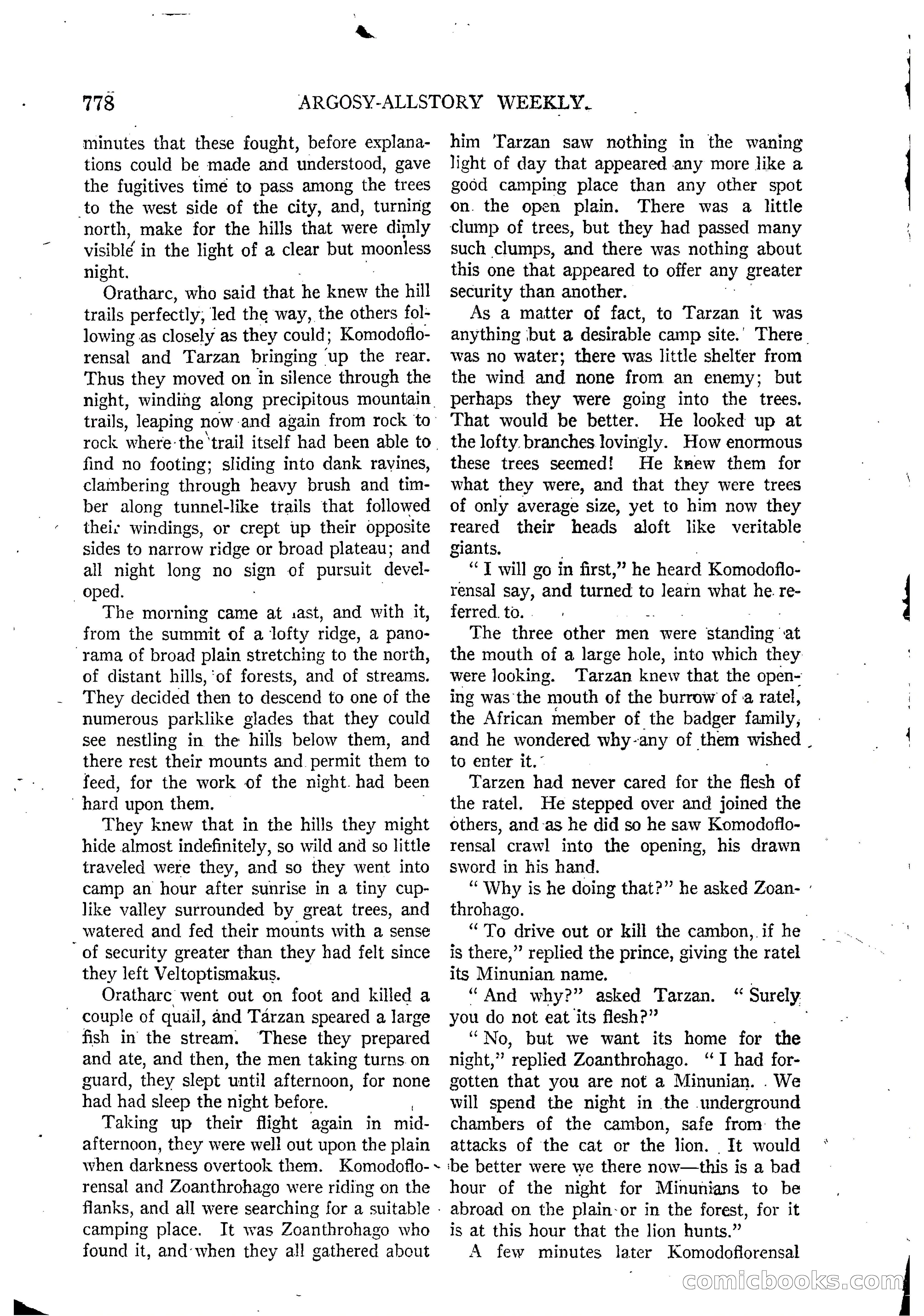 Argosy All-Story Weekly, March 15, 1924 — page 149 of 177
