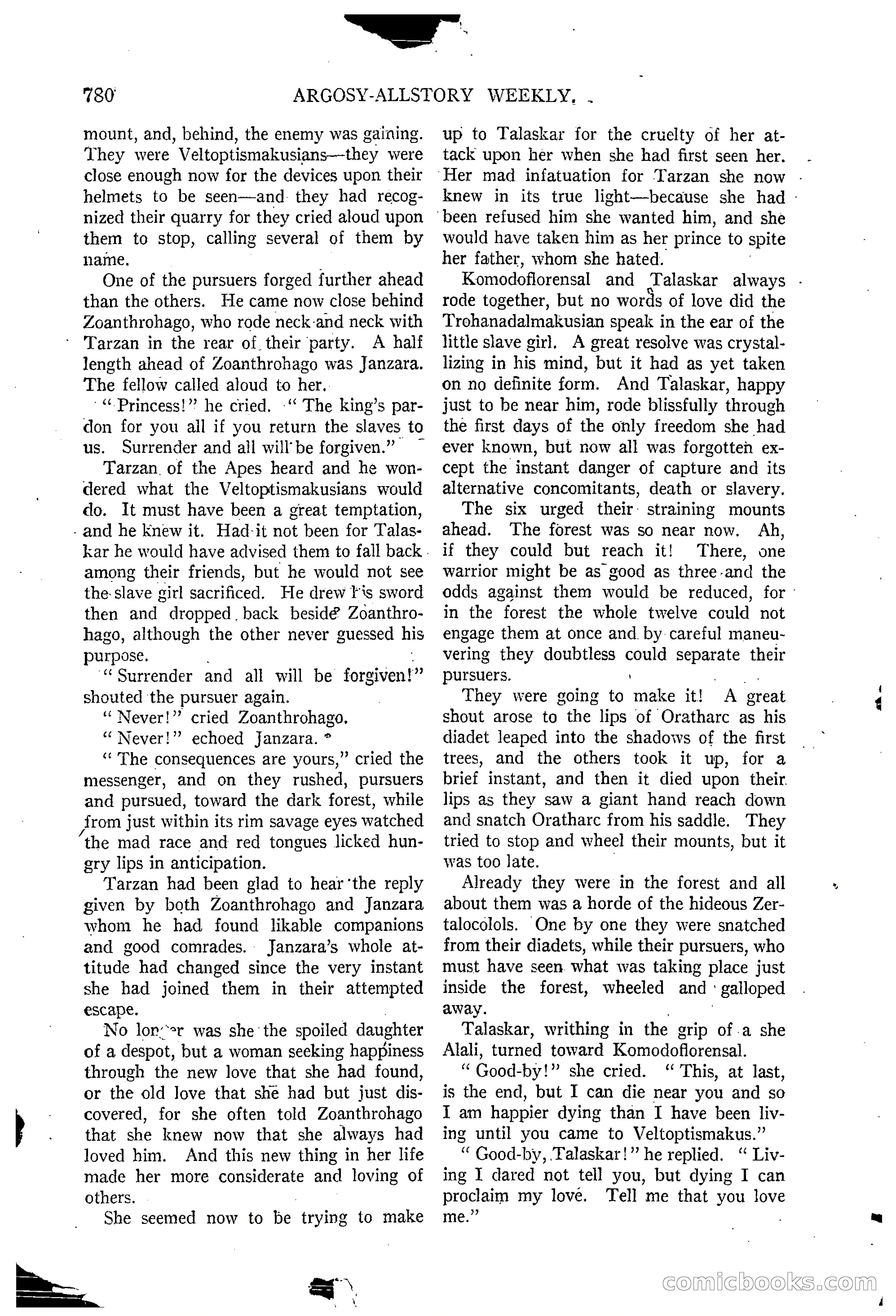Argosy All-Story Weekly, March 15, 1924 — page 151 of 177