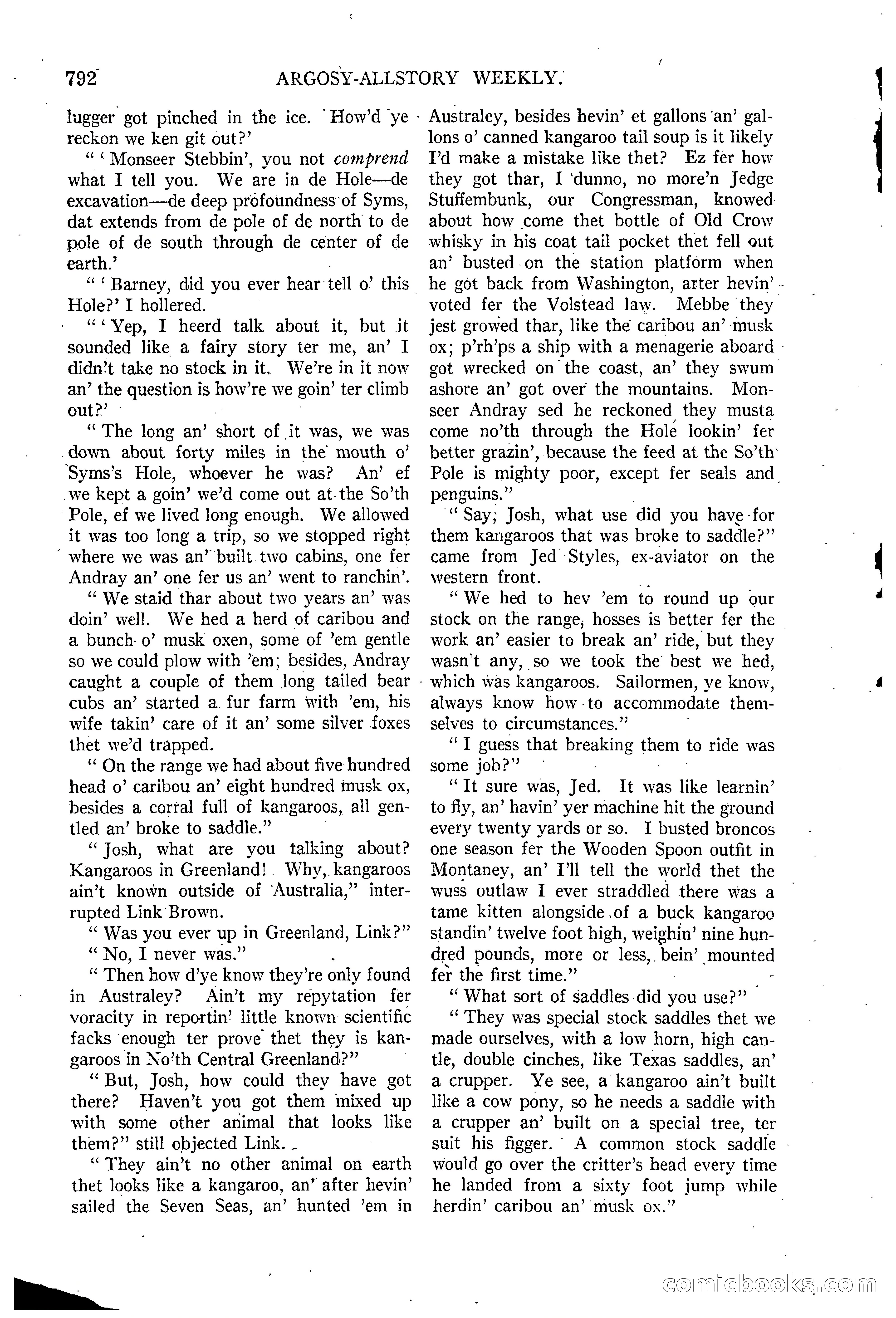 Argosy All-Story Weekly, March 15, 1924 — page 163 of 177