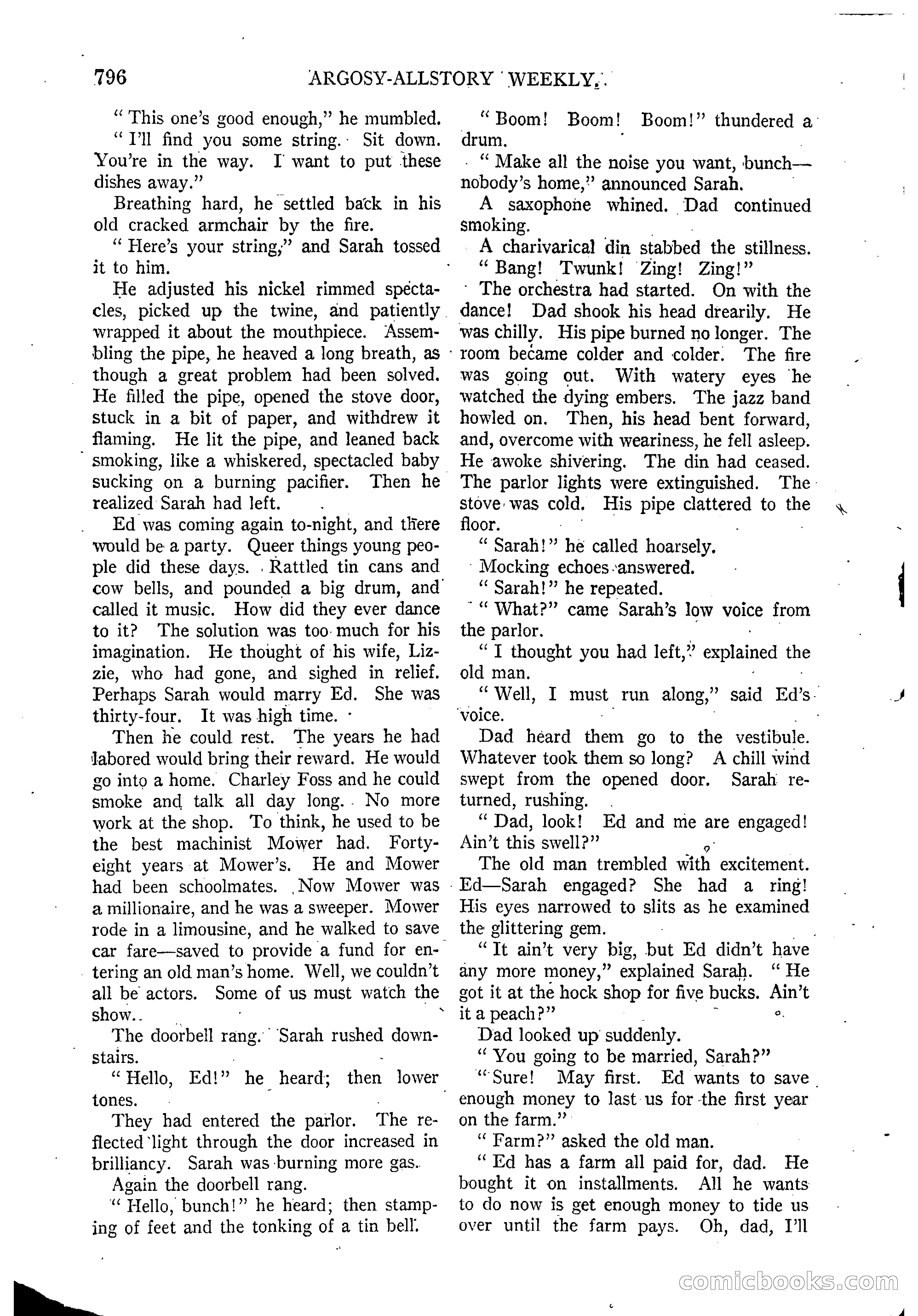 Argosy All-Story Weekly, March 15, 1924 — page 167 of 177
