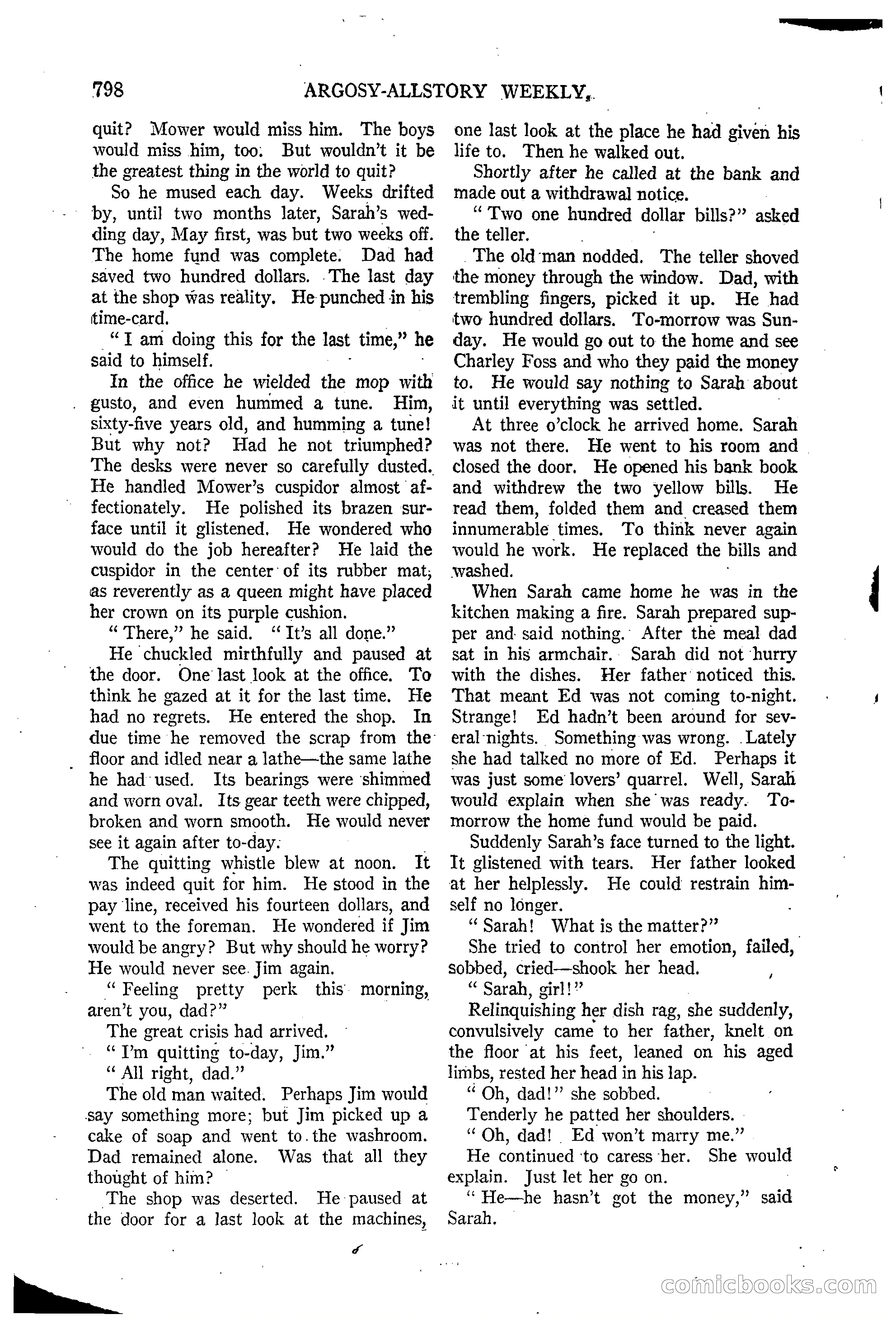 Argosy All-Story Weekly, March 15, 1924 — page 169 of 177