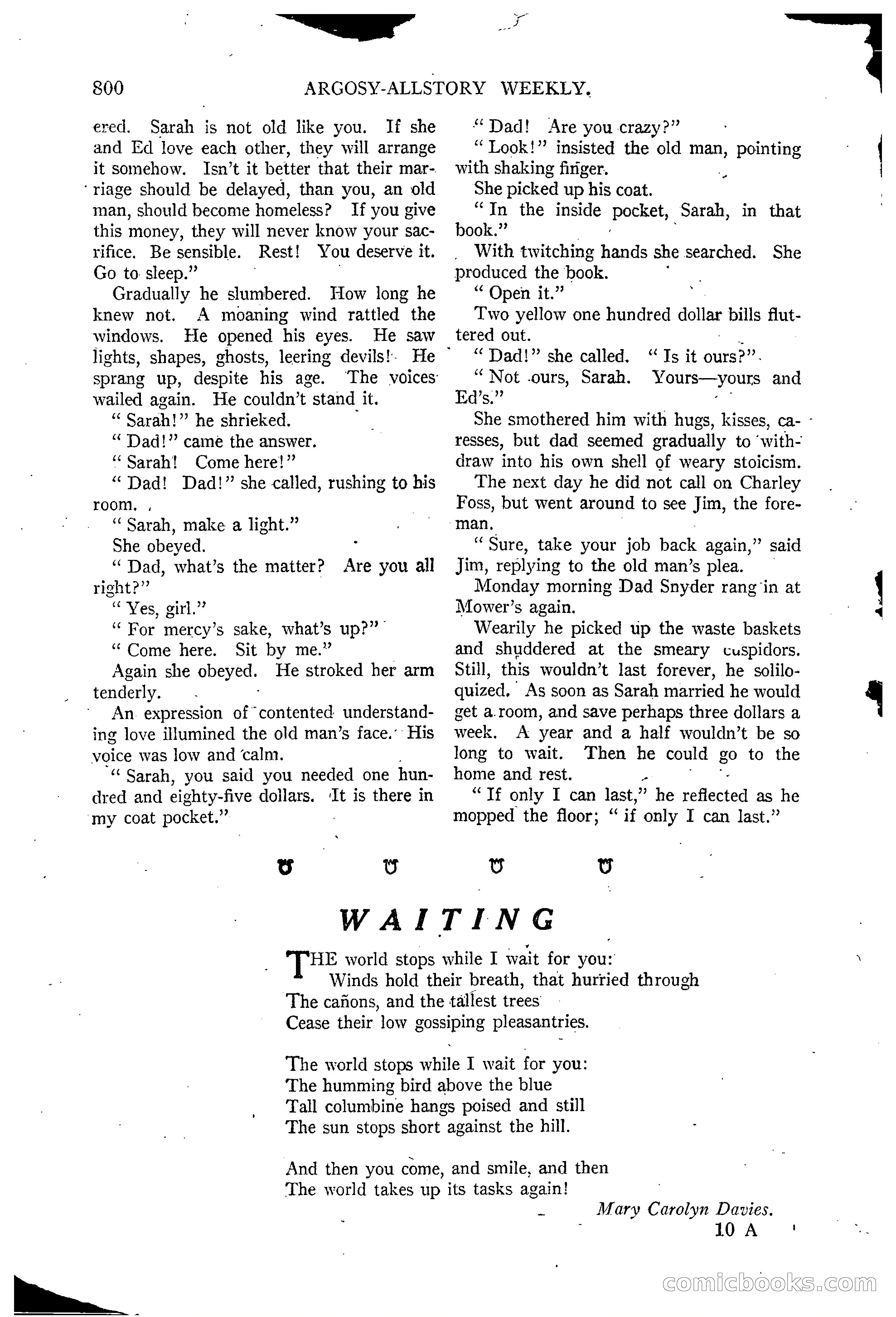 Argosy All-Story Weekly, March 15, 1924 — page 171 of 177