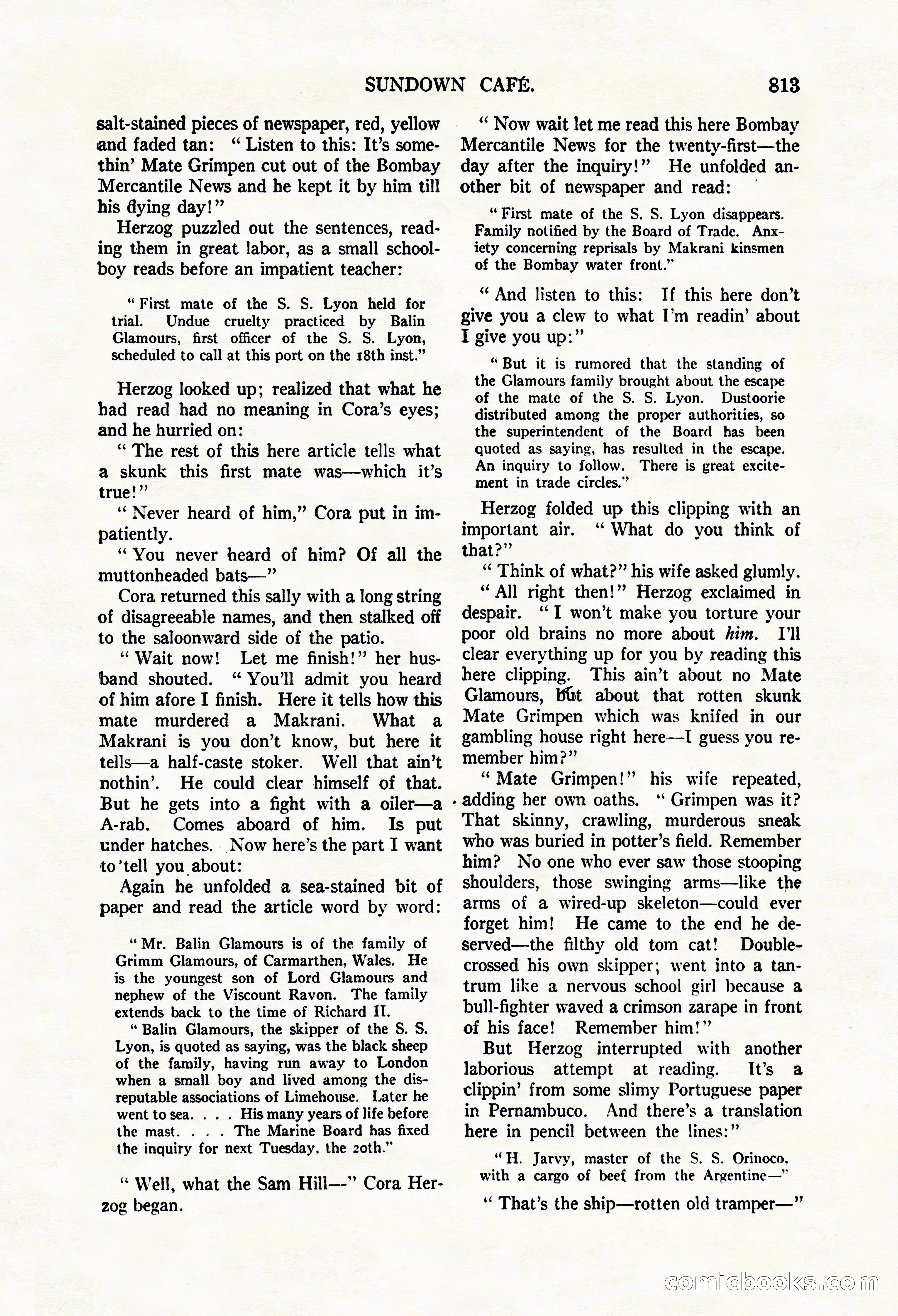Argosy All-Story Weekly, May 3, 1924 — page 23 of 186