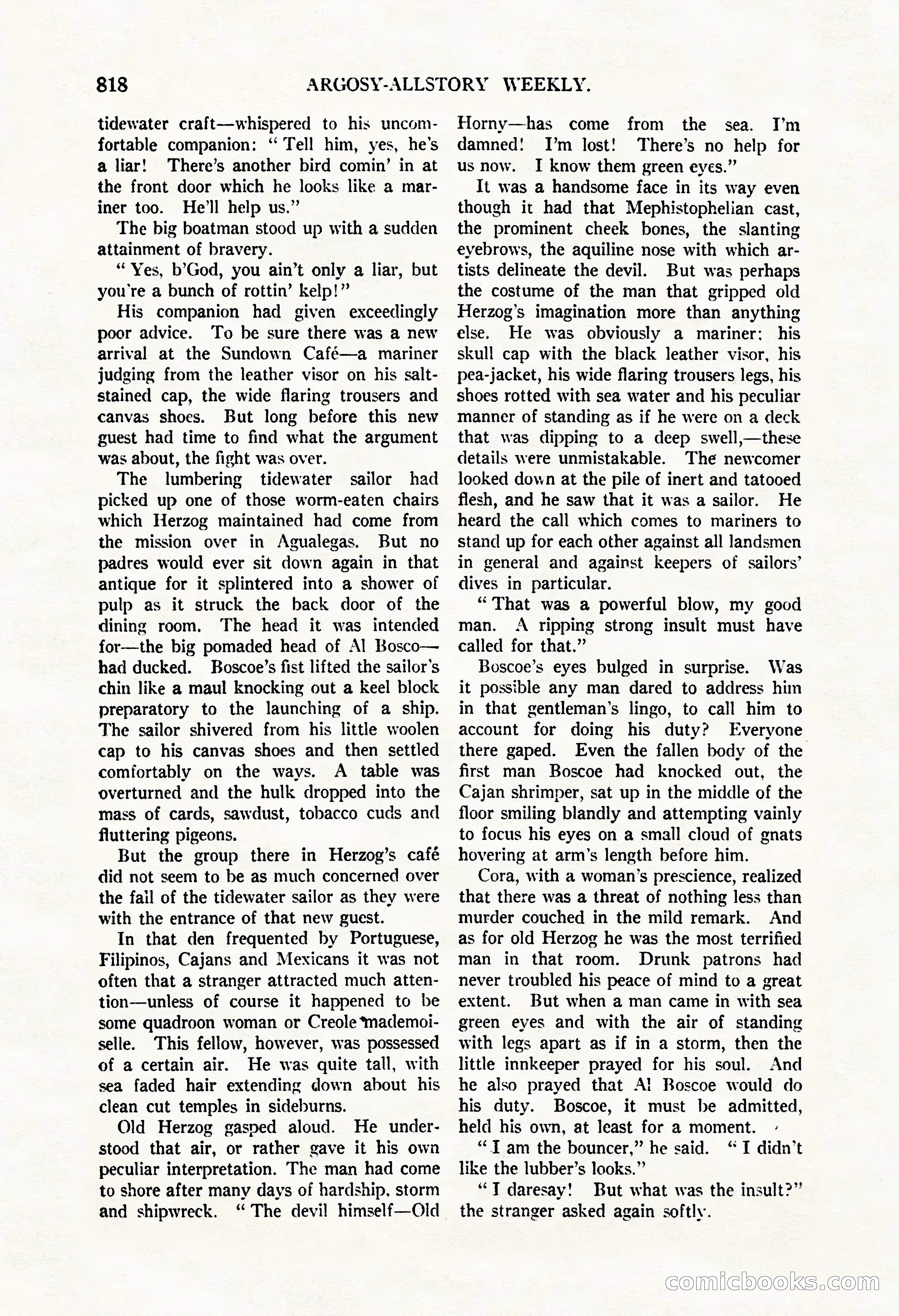 Argosy All-Story Weekly, May 3, 1924 — page 28 of 186
