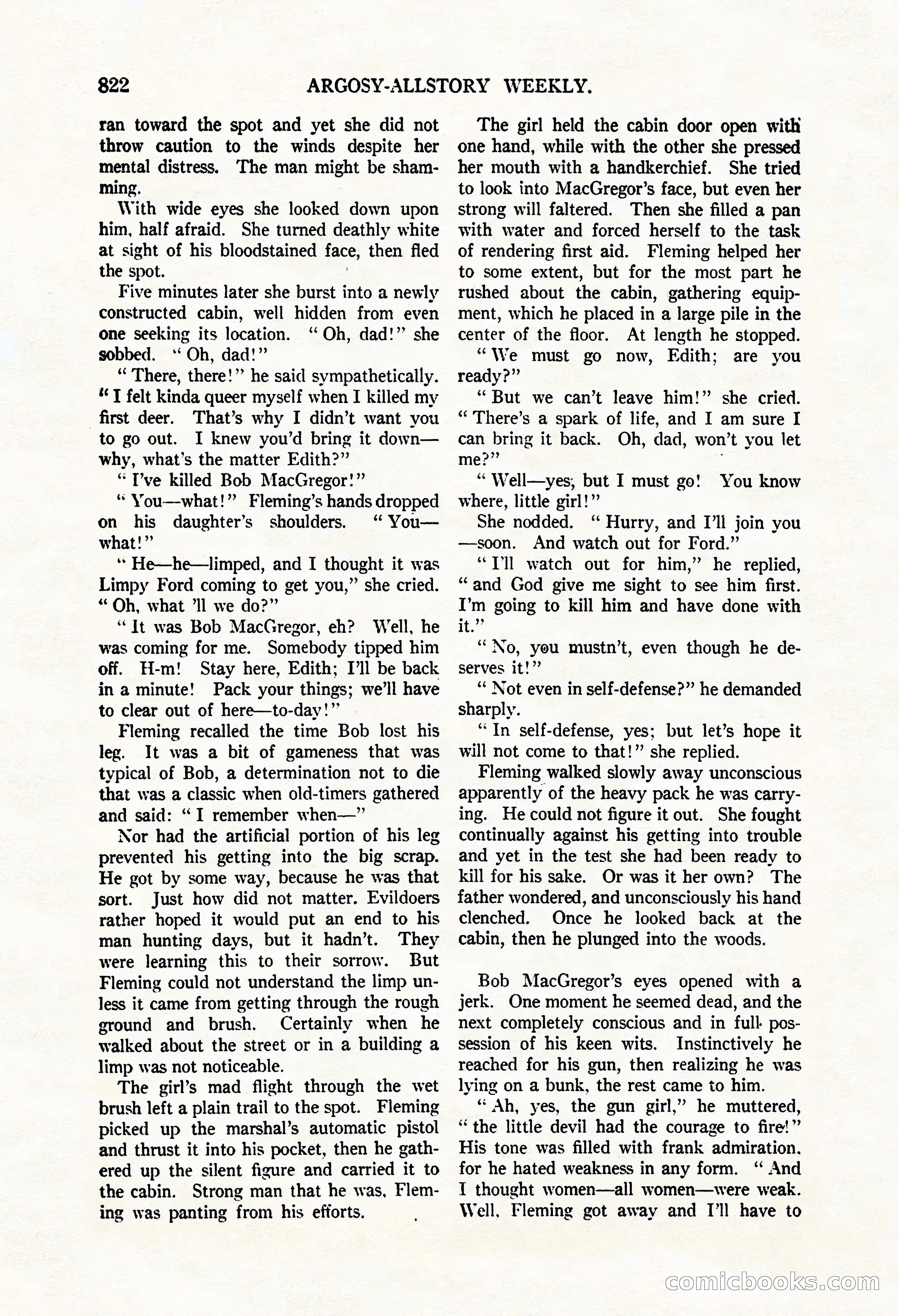 Argosy All-Story Weekly, May 3, 1924 — page 32 of 186