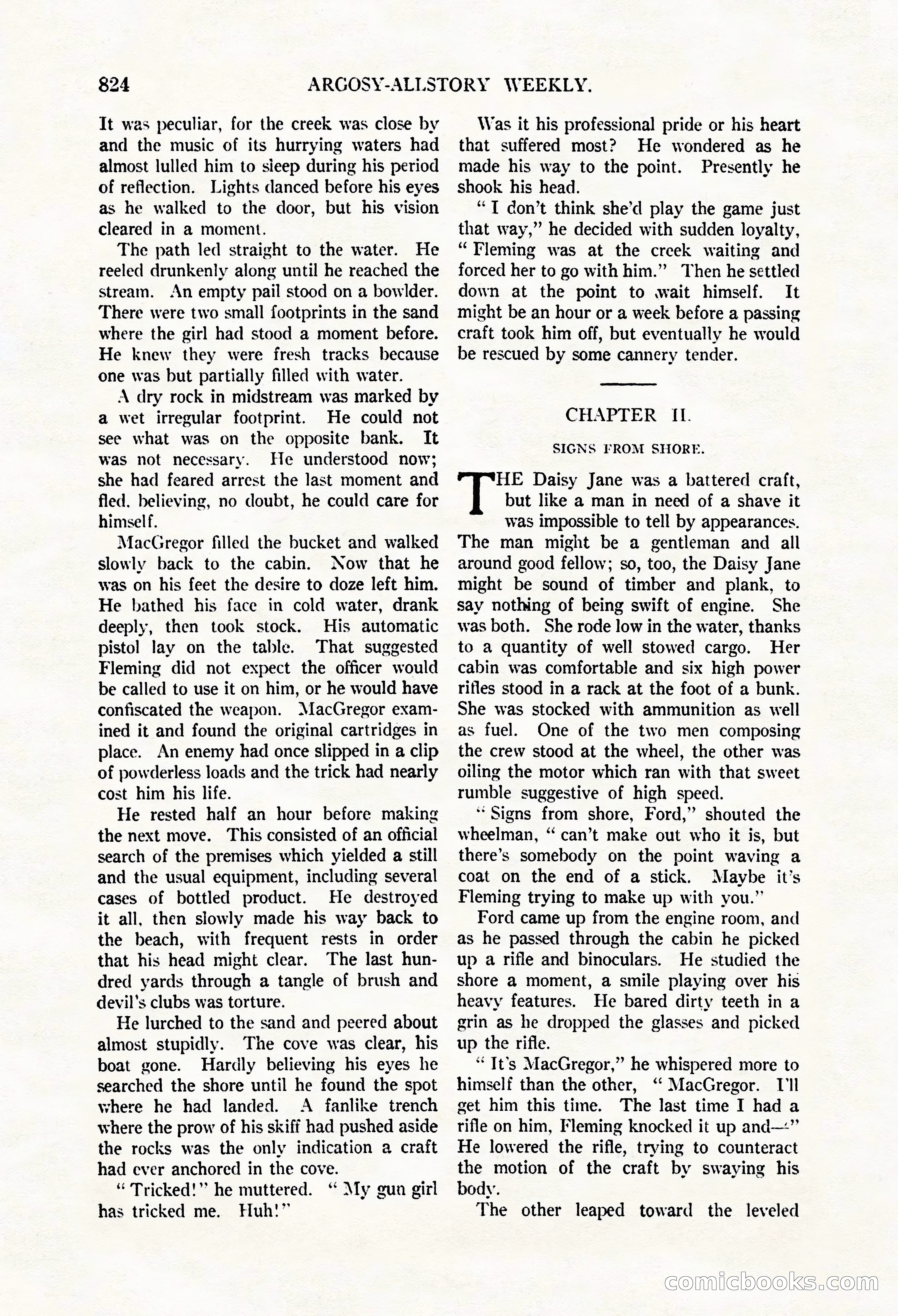 Argosy All-Story Weekly, May 3, 1924 — page 34 of 186