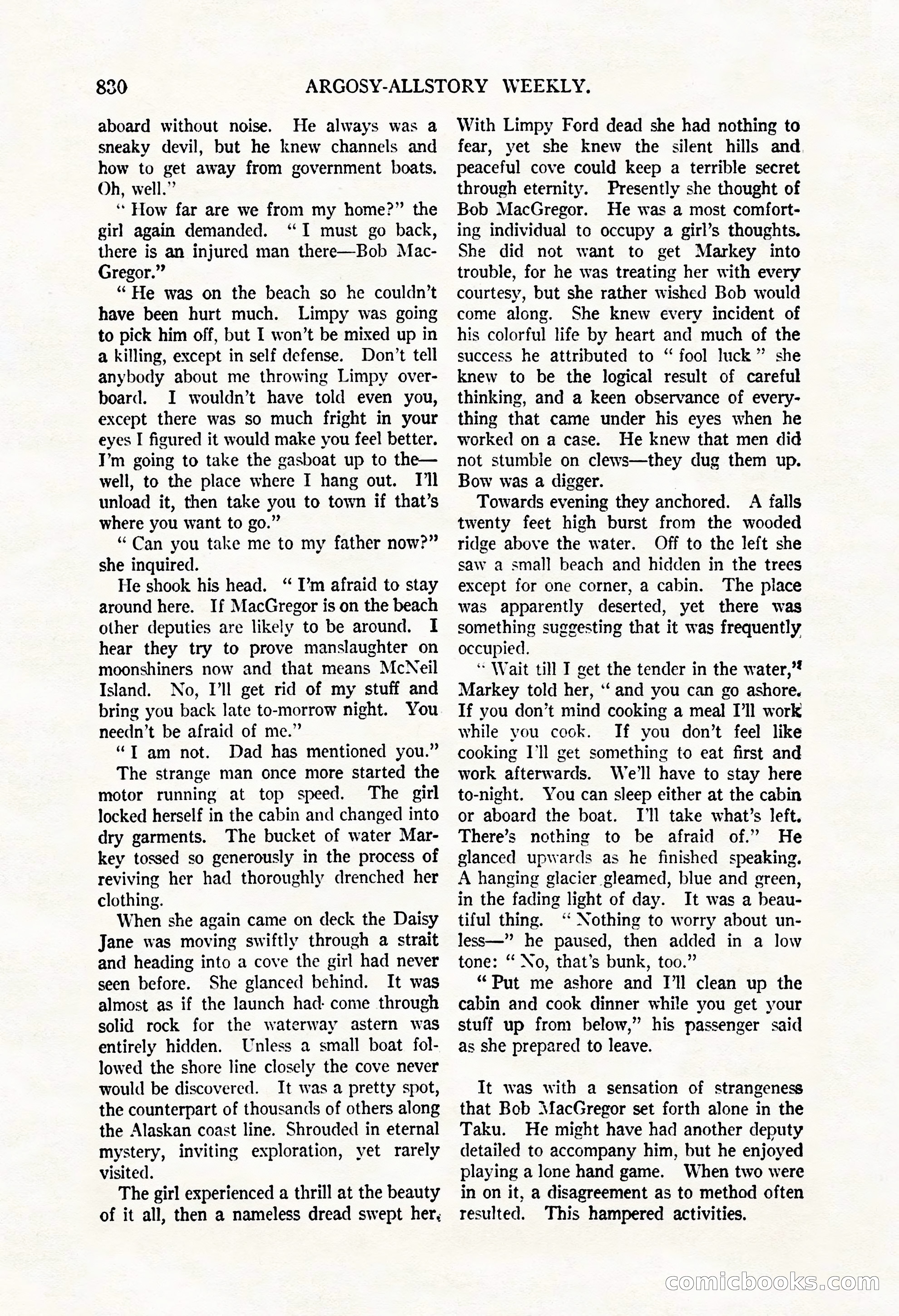 Argosy All-Story Weekly, May 3, 1924 — page 40 of 186