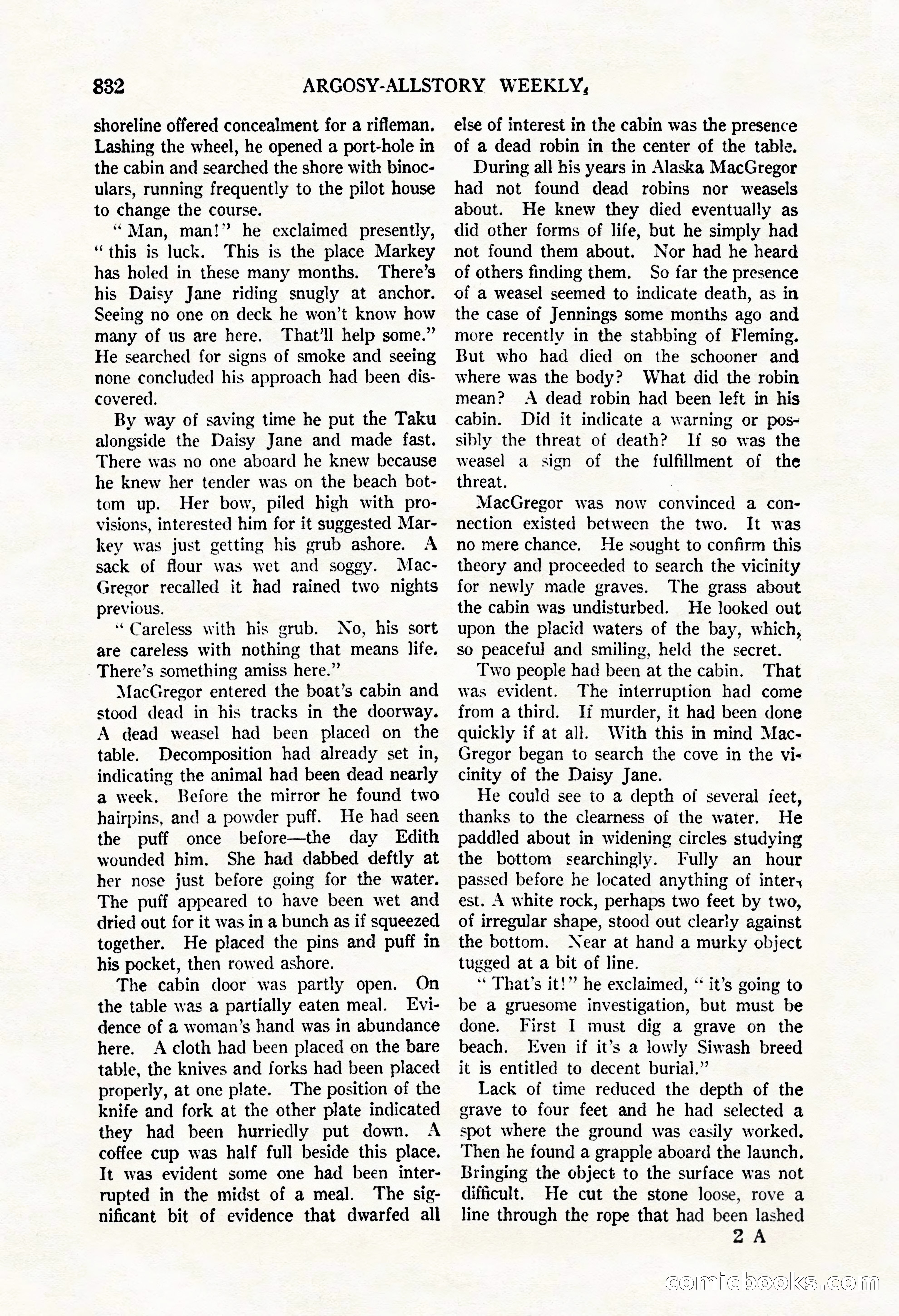 Argosy All-Story Weekly, May 3, 1924 — page 42 of 186