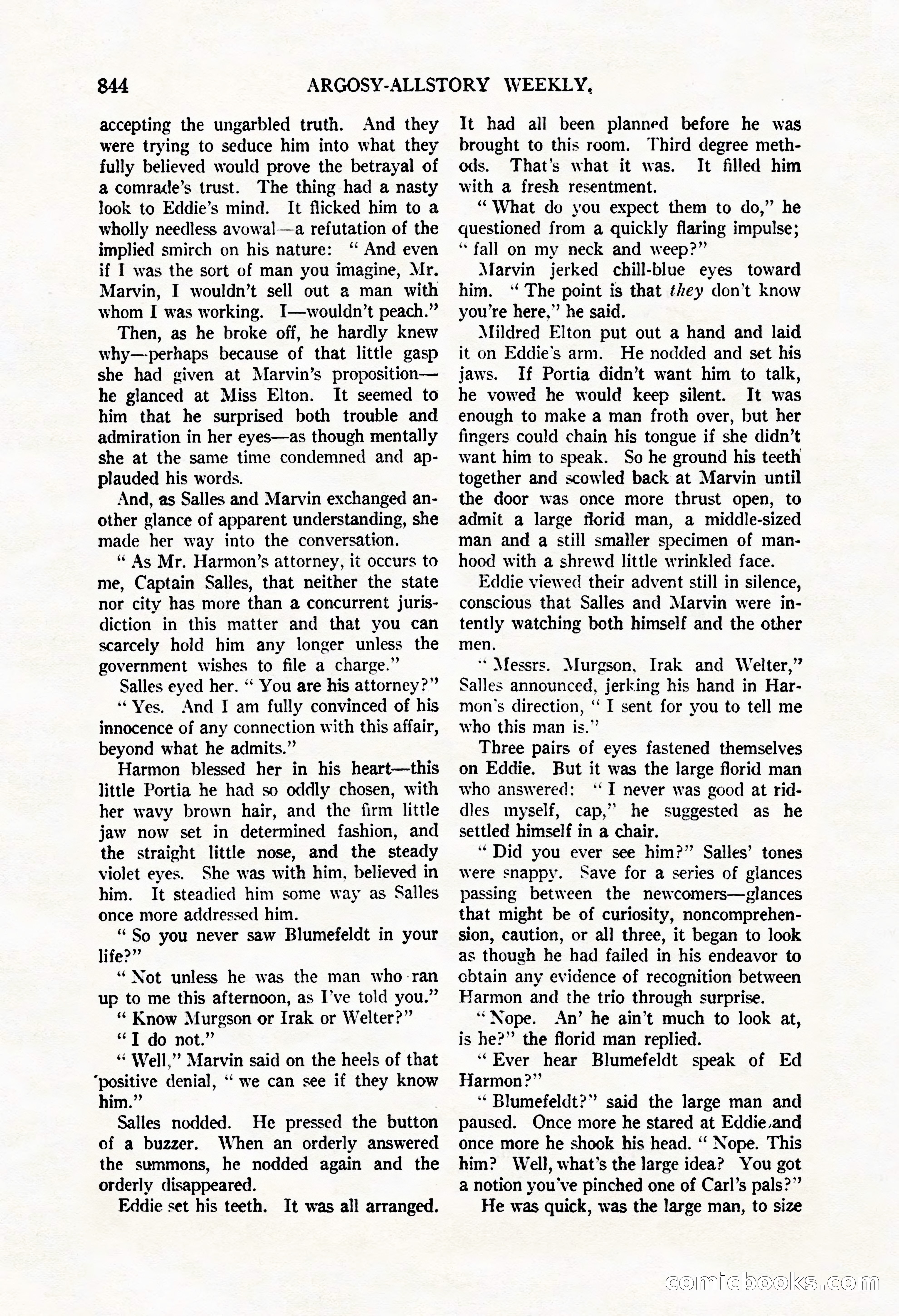 Argosy All-Story Weekly, May 3, 1924 — page 54 of 186