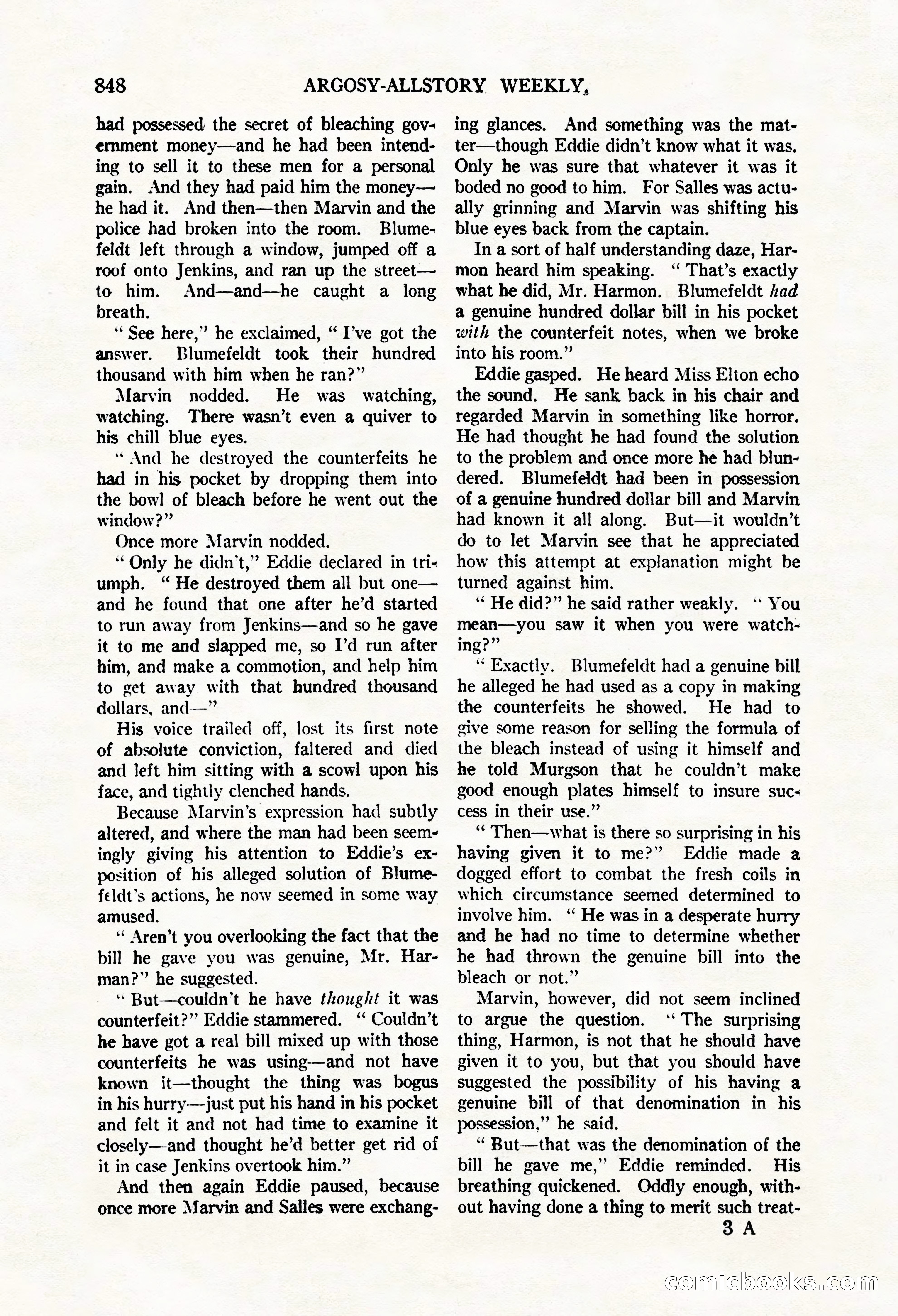 Argosy All-Story Weekly, May 3, 1924 — page 58 of 186