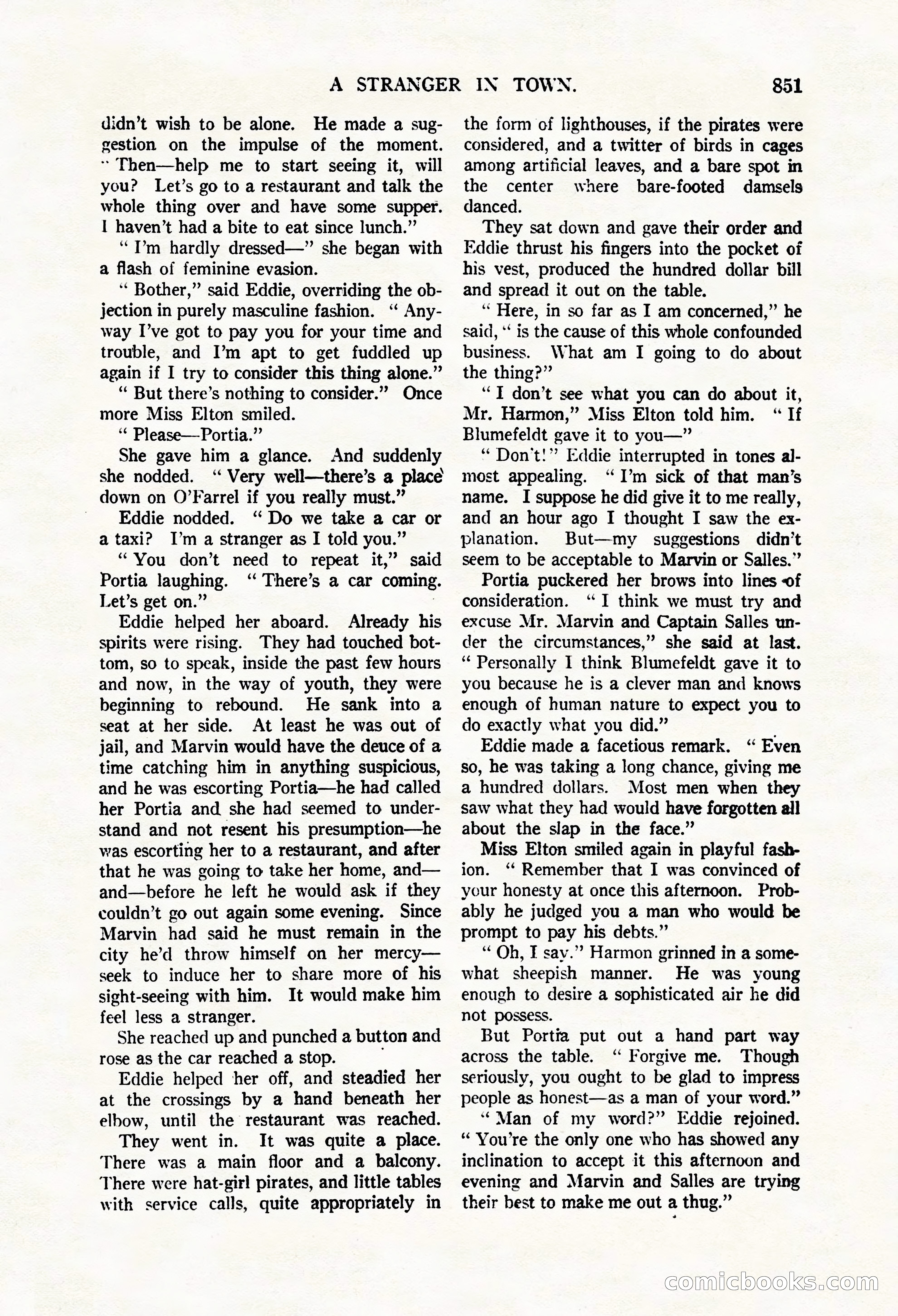 Argosy All-Story Weekly, May 3, 1924 — page 61 of 186