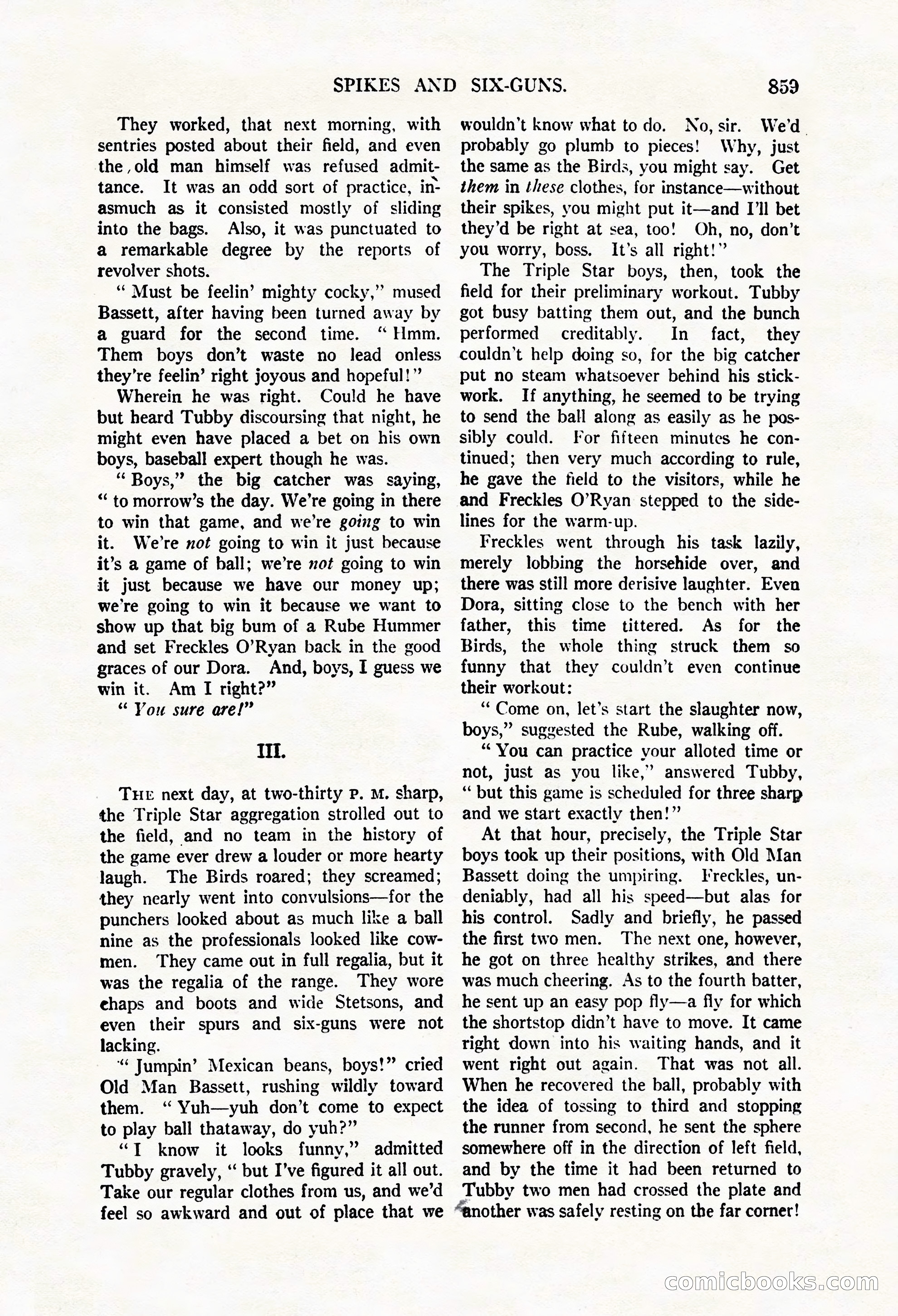 Argosy All-Story Weekly, May 3, 1924 — page 69 of 186