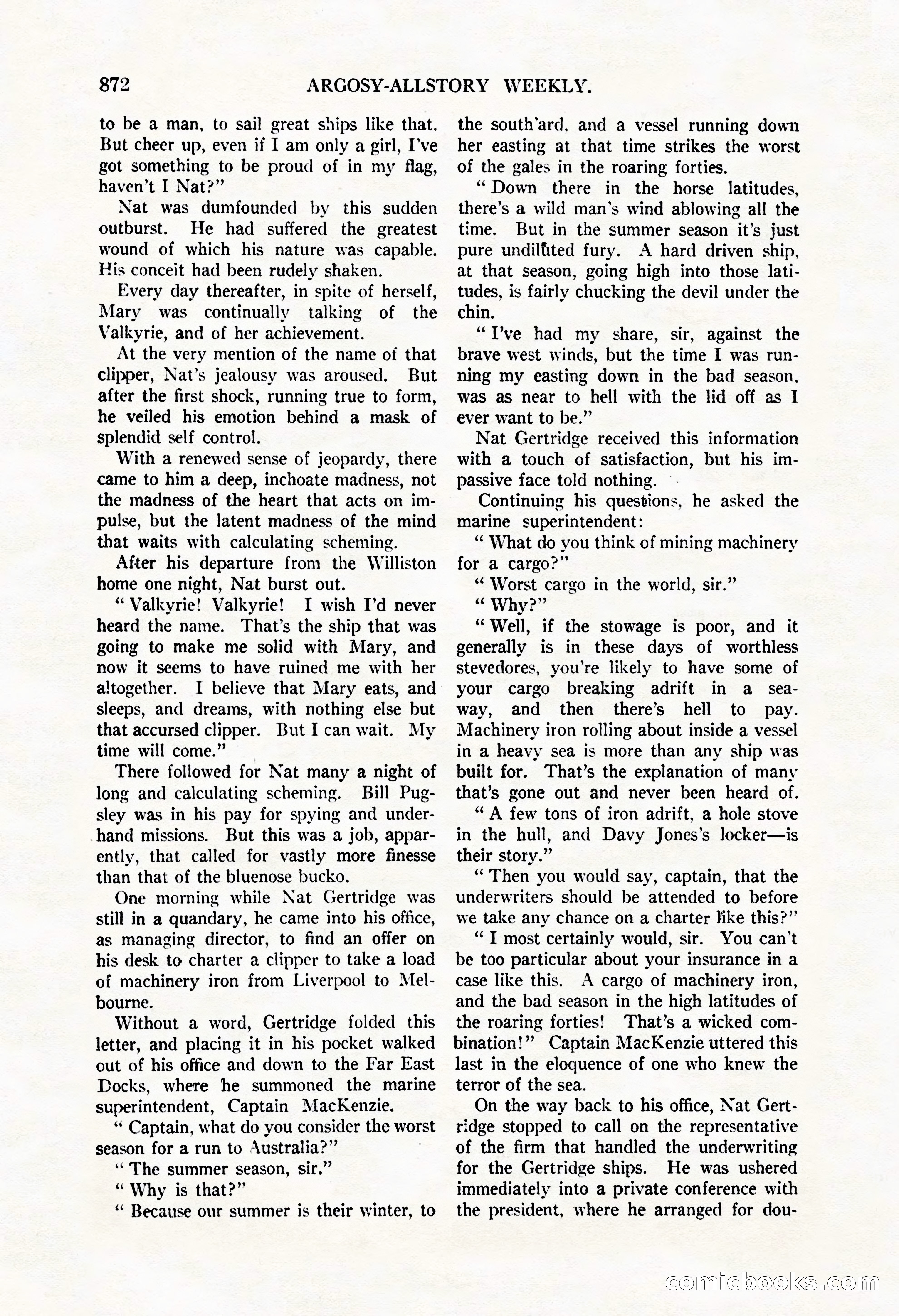 Argosy All-Story Weekly, May 3, 1924 — page 82 of 186