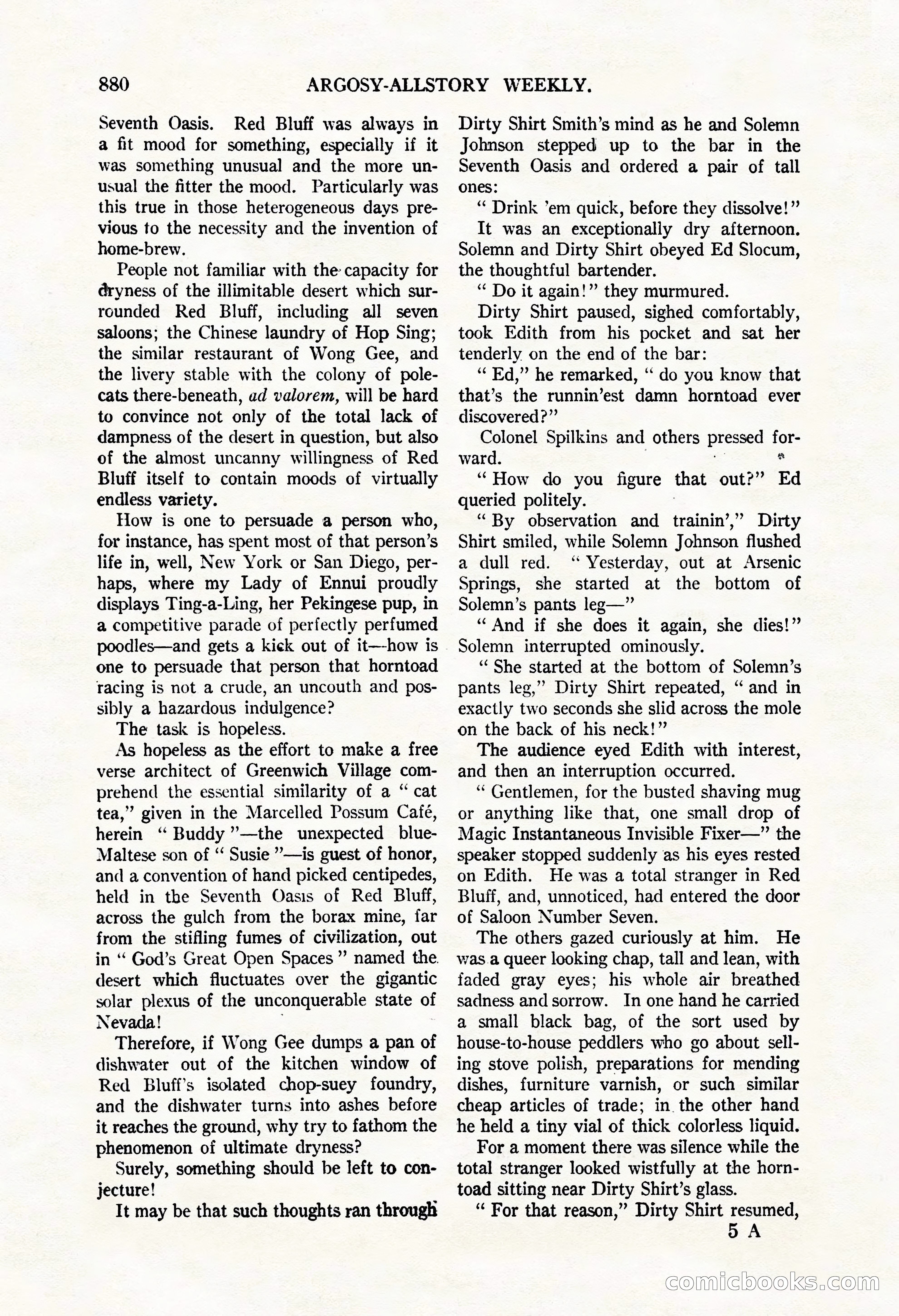Argosy All-Story Weekly, May 3, 1924 — page 90 of 186