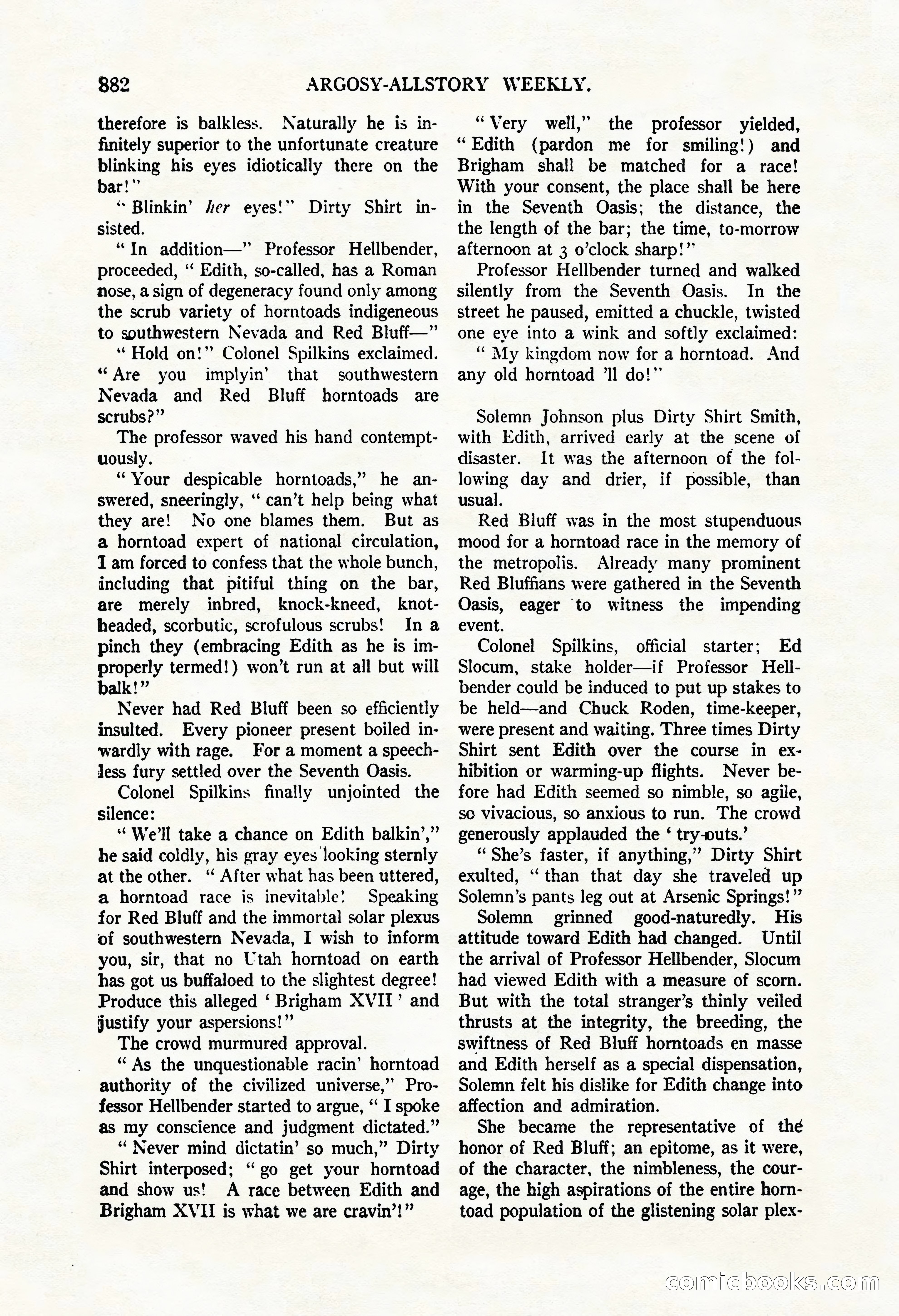 Argosy All-Story Weekly, May 3, 1924 — page 92 of 186