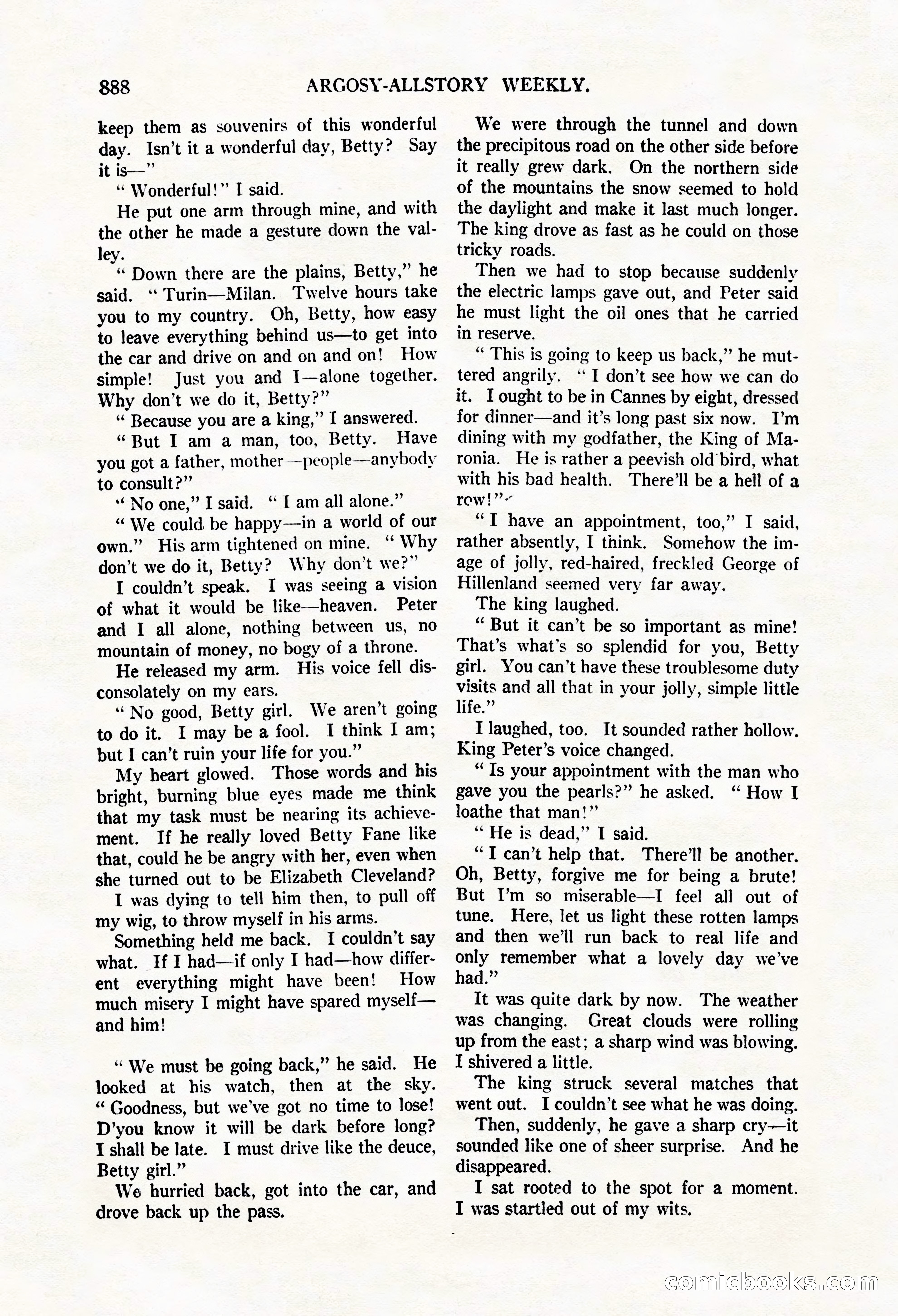 Argosy All-Story Weekly, May 3, 1924 — page 98 of 186