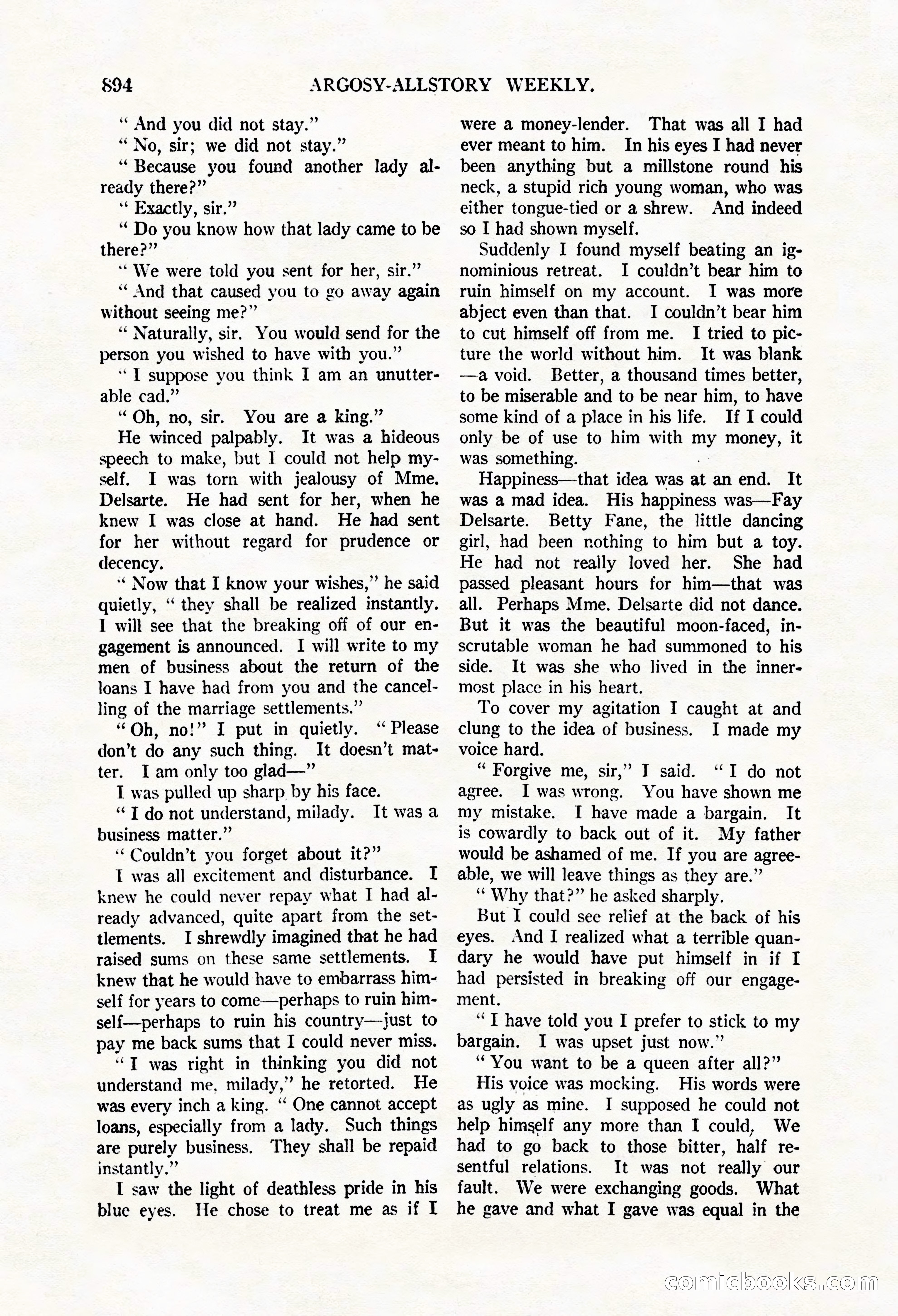 Argosy All-Story Weekly, May 3, 1924 — page 104 of 186