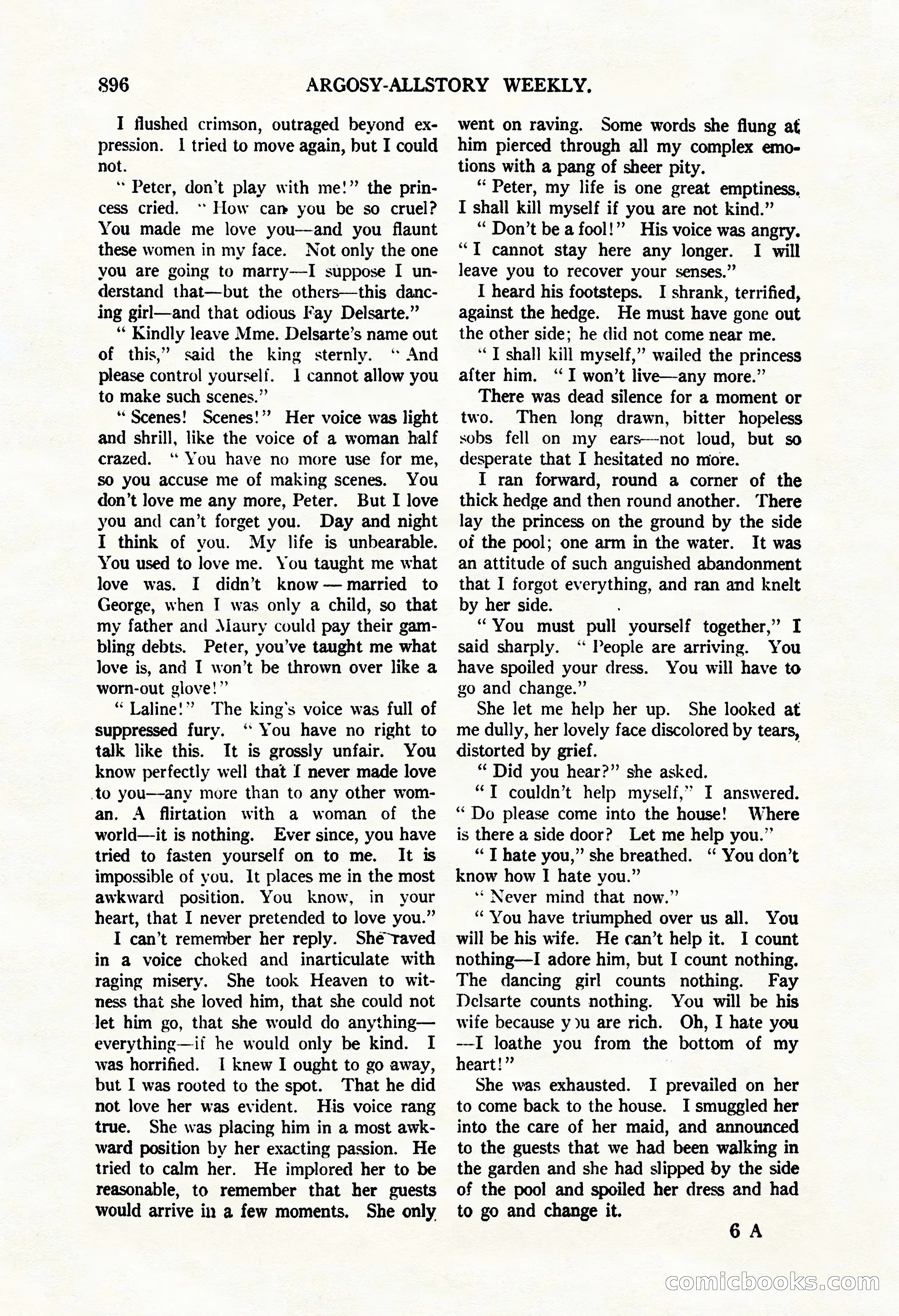 Argosy All-Story Weekly, May 3, 1924 — page 106 of 186