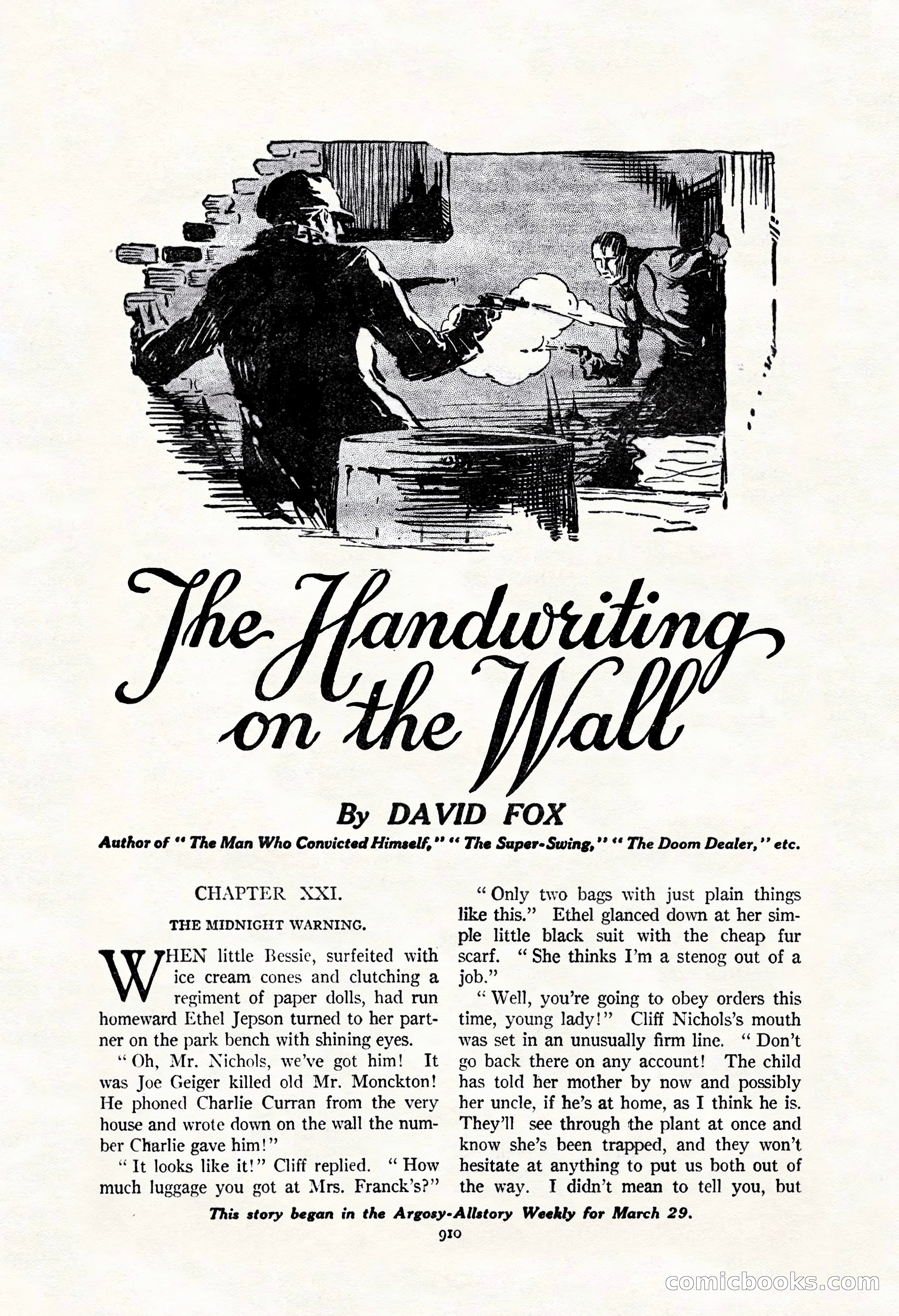 Argosy All-Story Weekly, May 3, 1924 — page 120 of 186