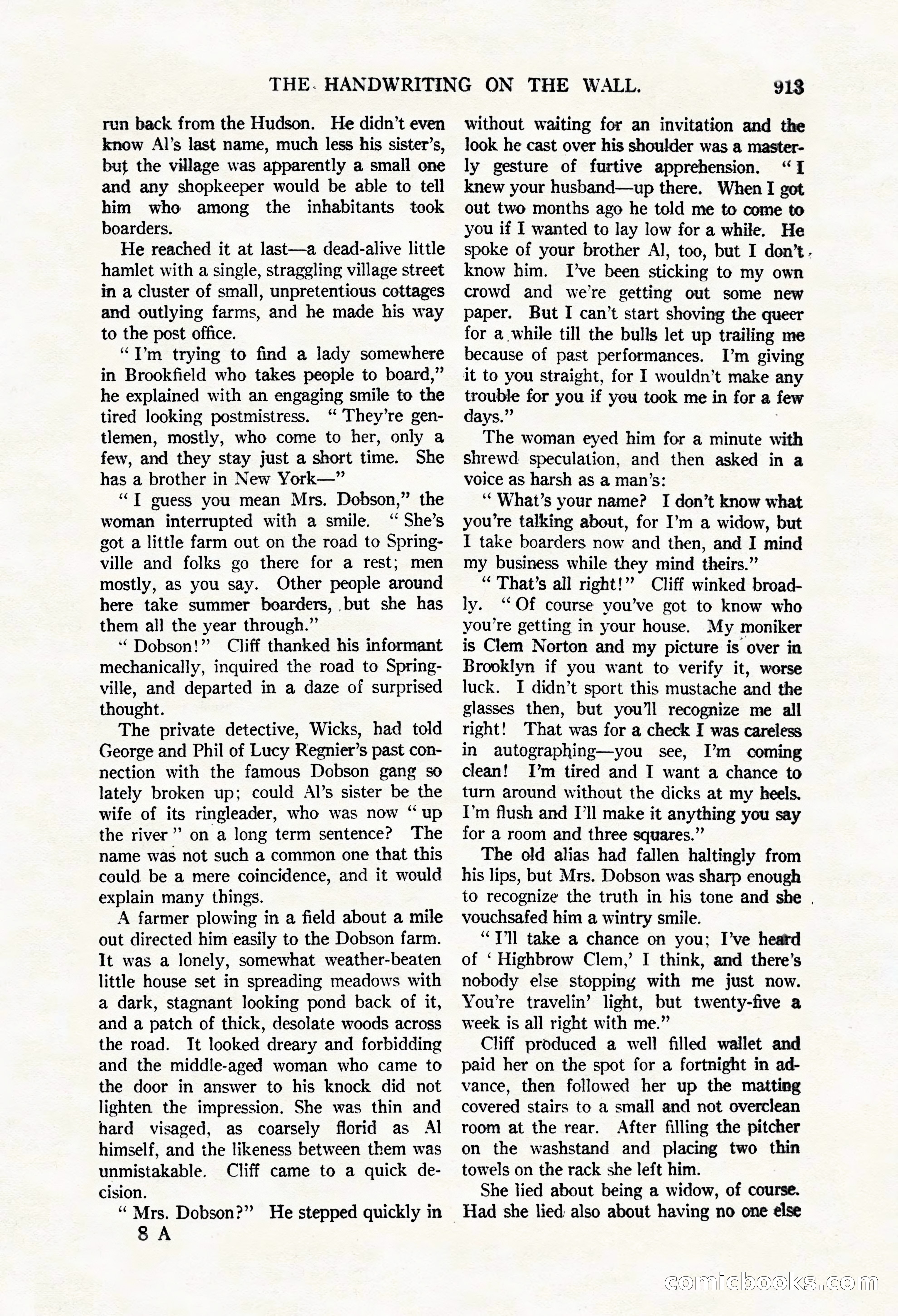 Argosy All-Story Weekly, May 3, 1924 — page 123 of 186