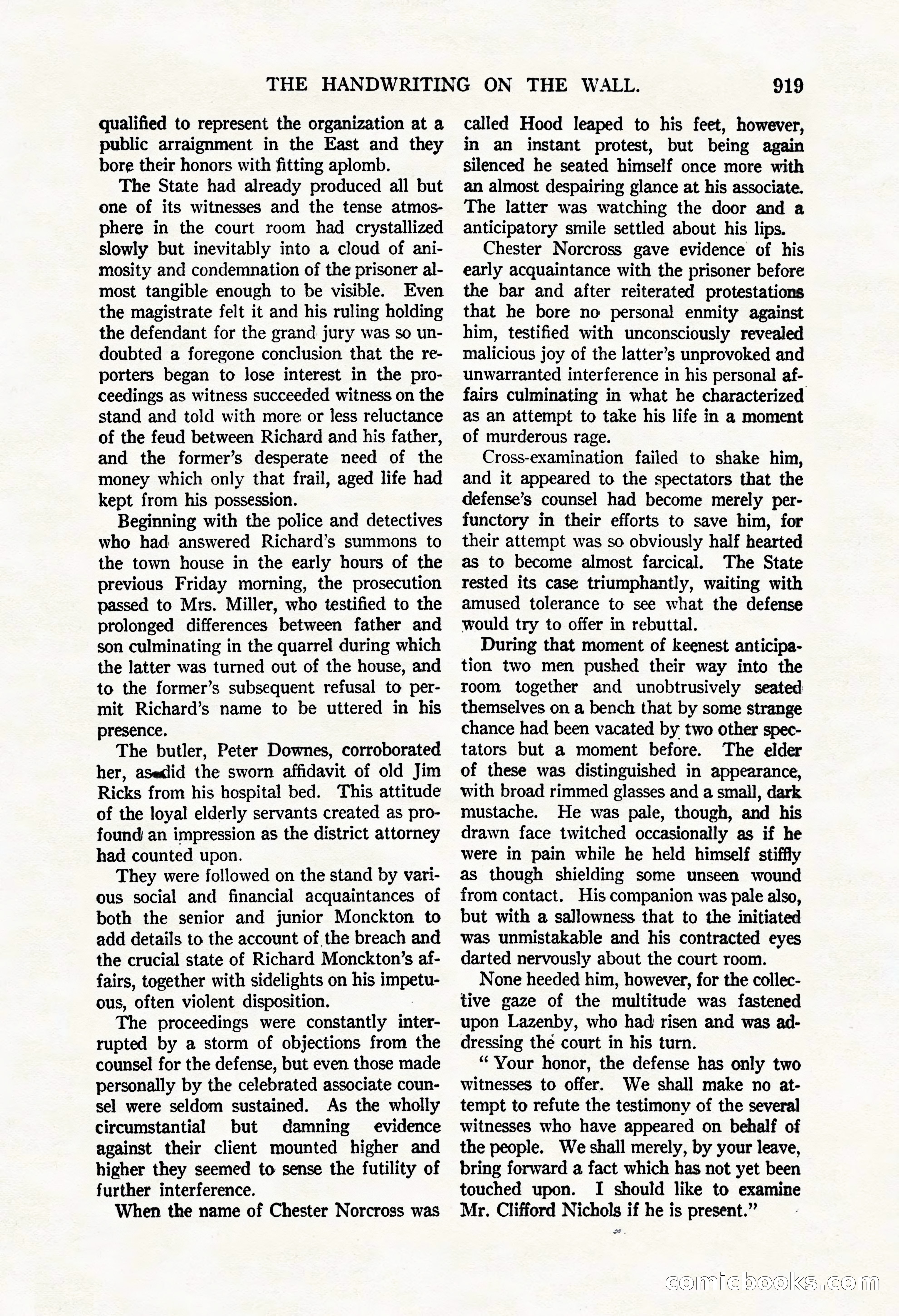 Argosy All-Story Weekly, May 3, 1924 — page 129 of 186
