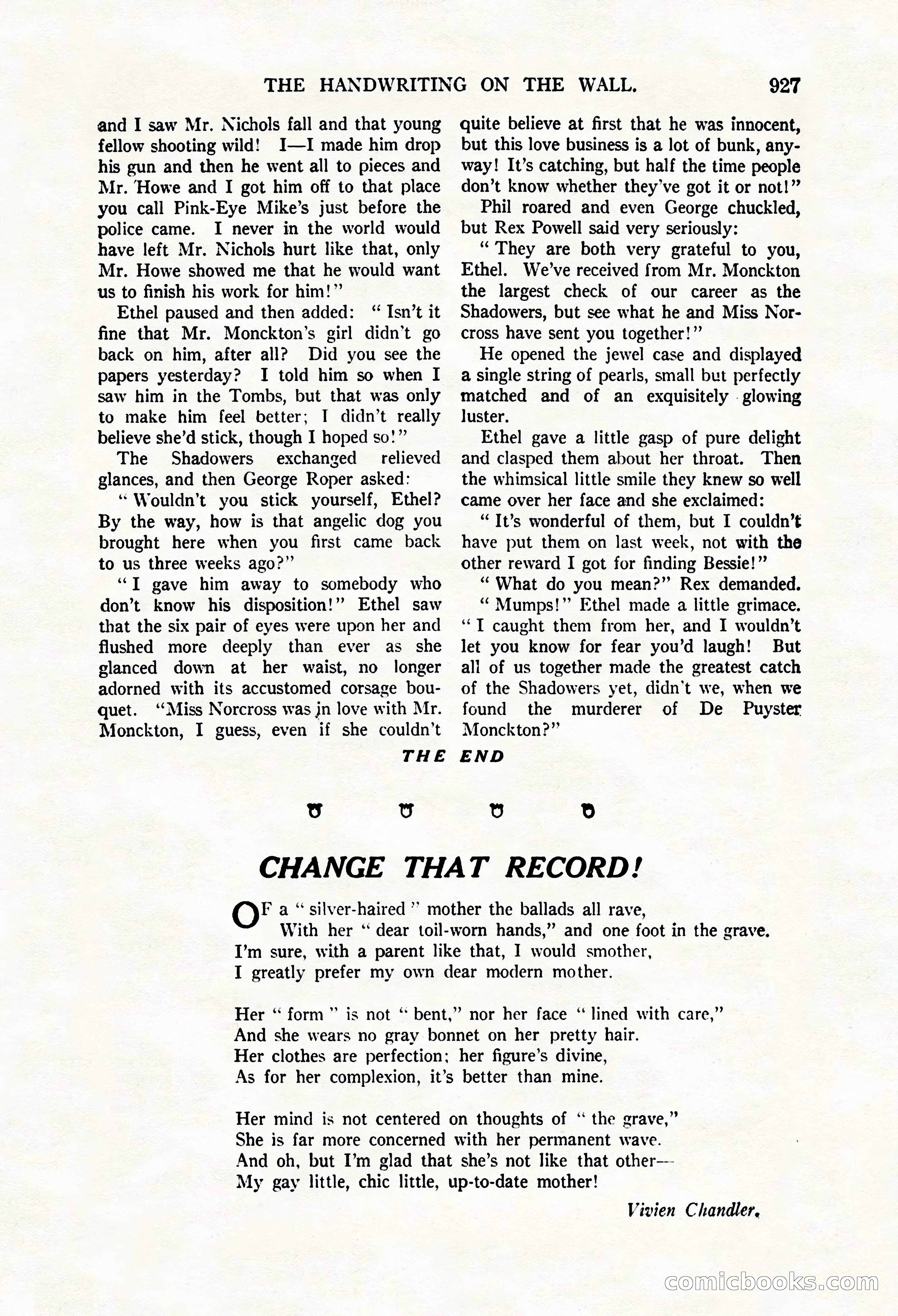 Argosy All-Story Weekly, May 3, 1924 — page 137 of 186