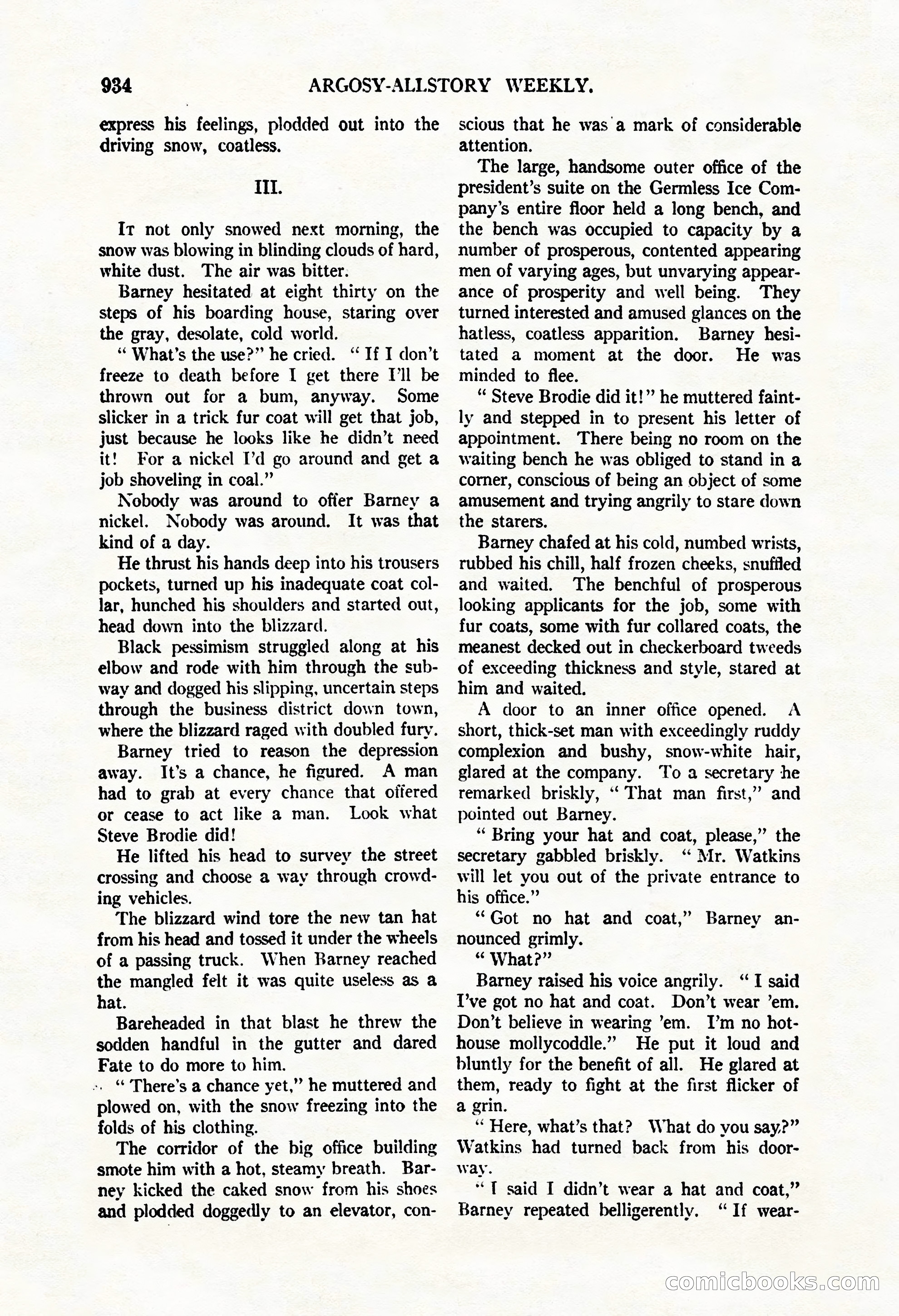 Argosy All-Story Weekly, May 3, 1924 — page 144 of 186