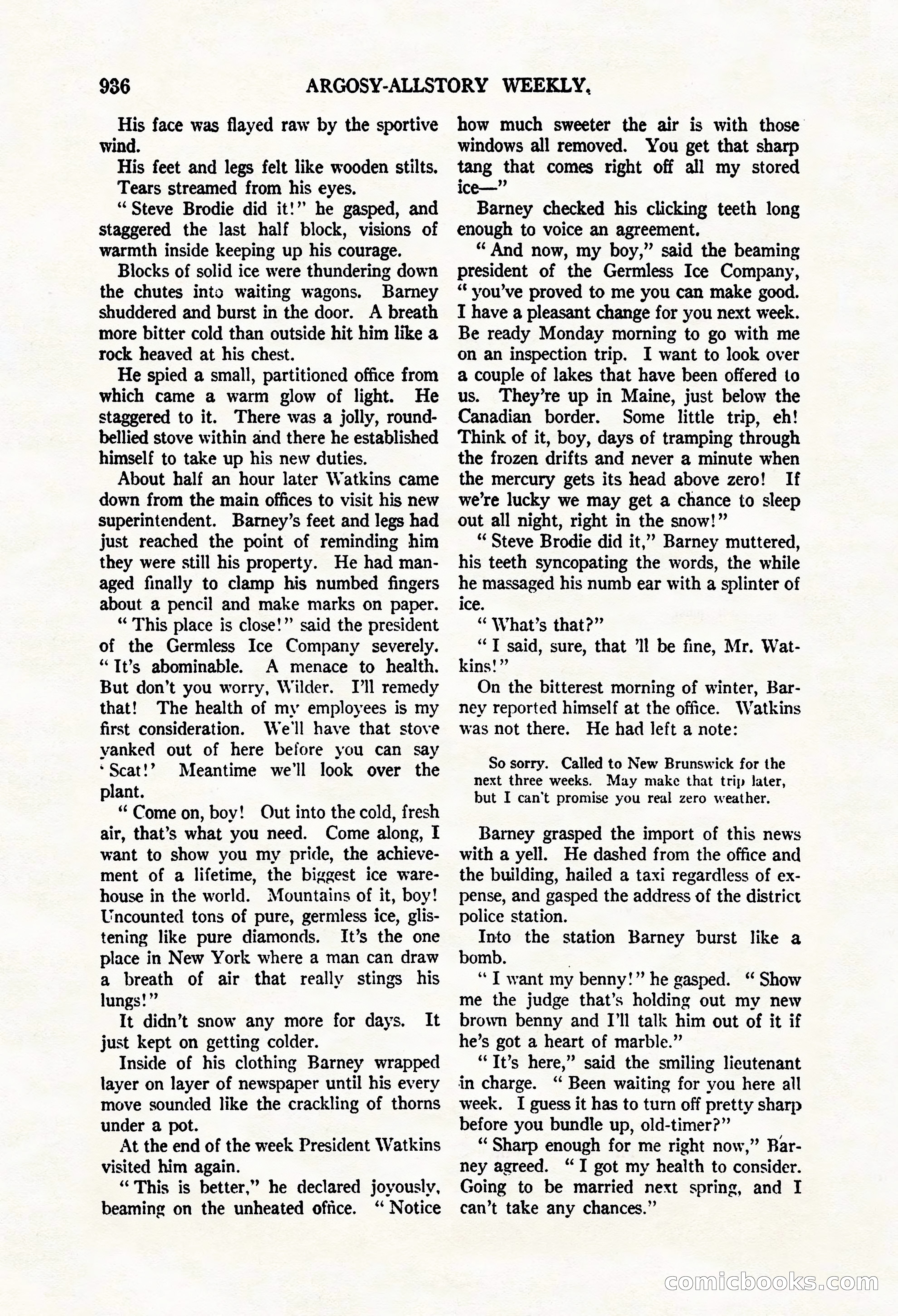 Argosy All-Story Weekly, May 3, 1924 — page 146 of 186