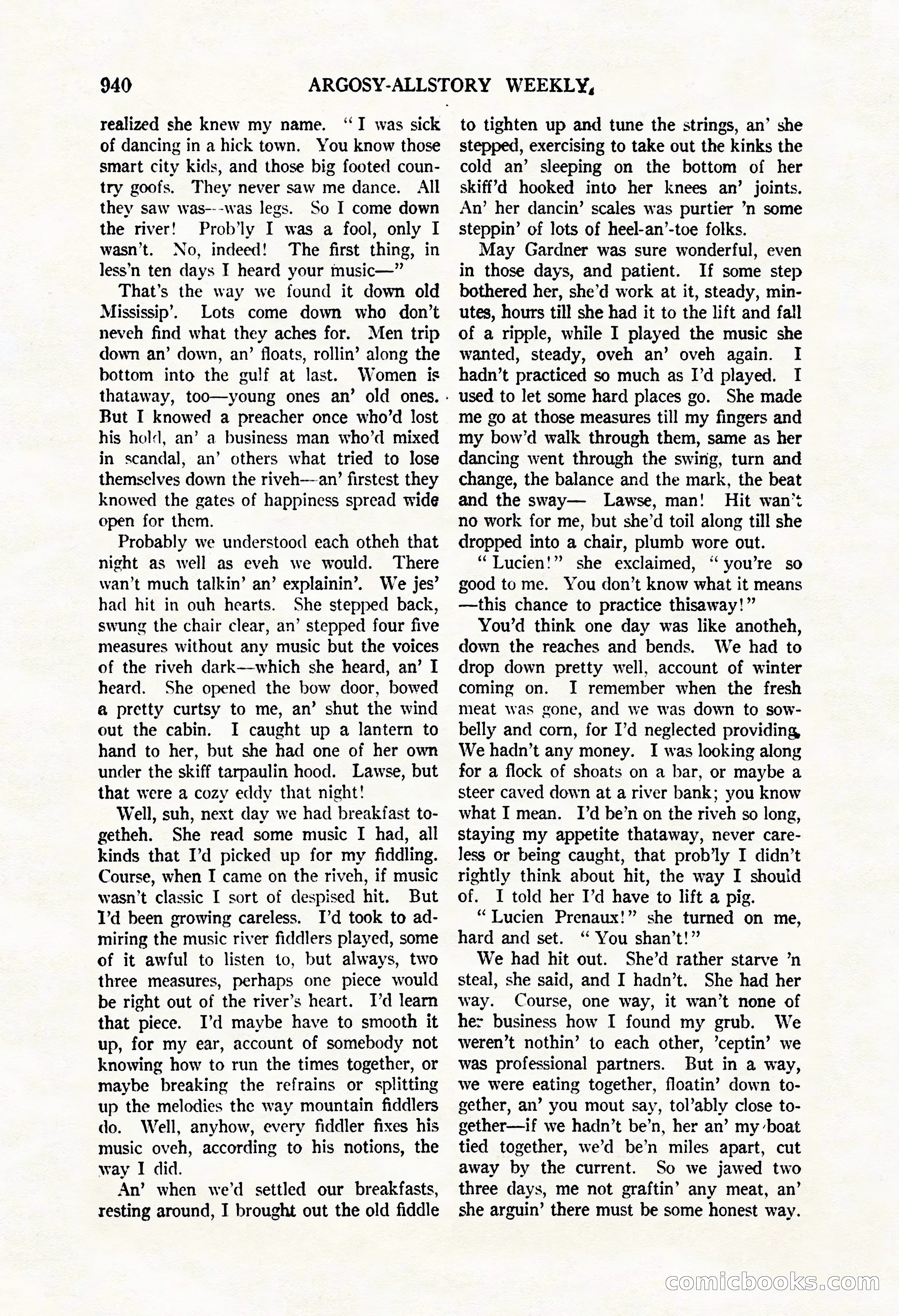 Argosy All-Story Weekly, May 3, 1924 — page 150 of 186