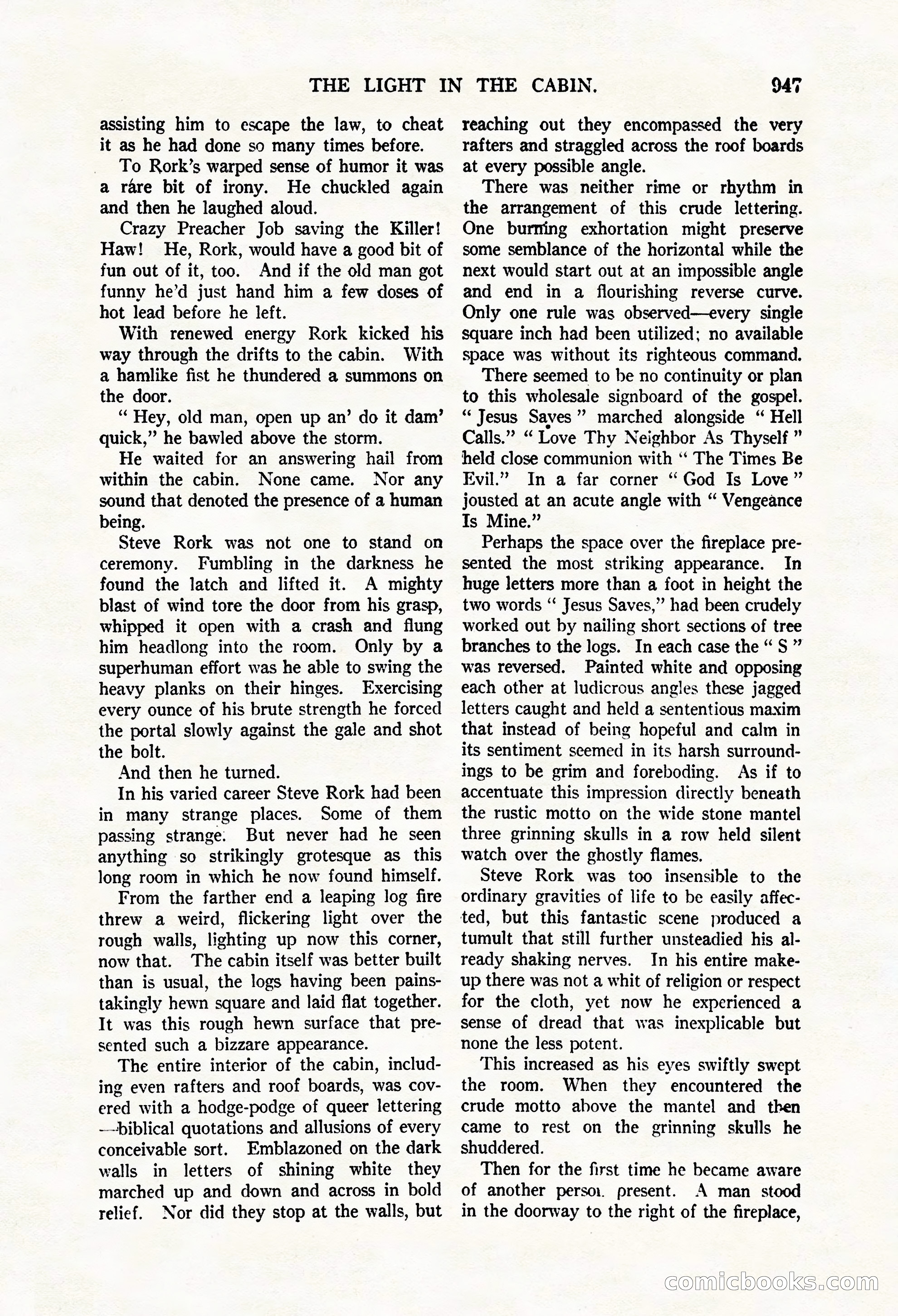 Argosy All-Story Weekly, May 3, 1924 — page 157 of 186