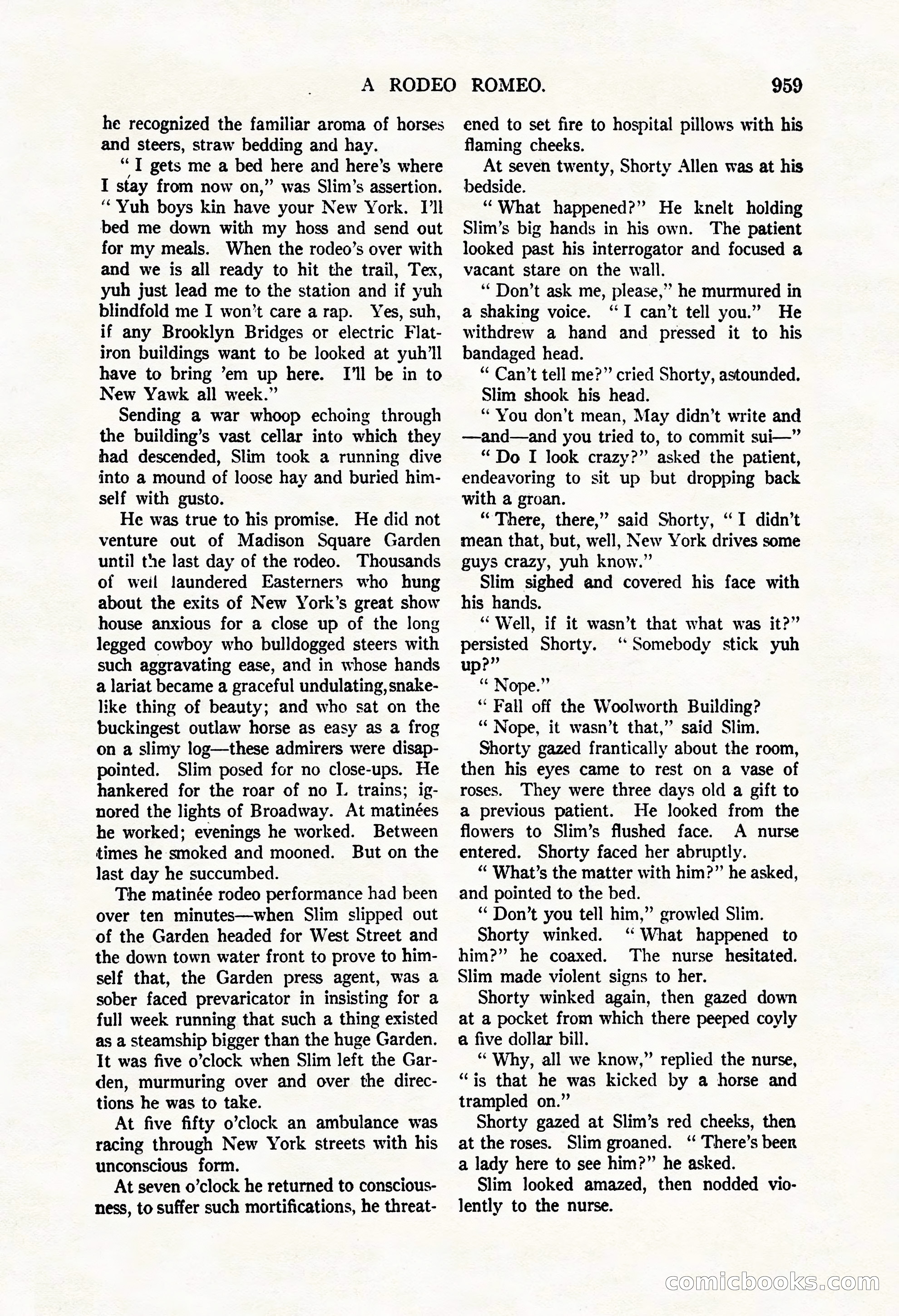Argosy All-Story Weekly, May 3, 1924 — page 169 of 186