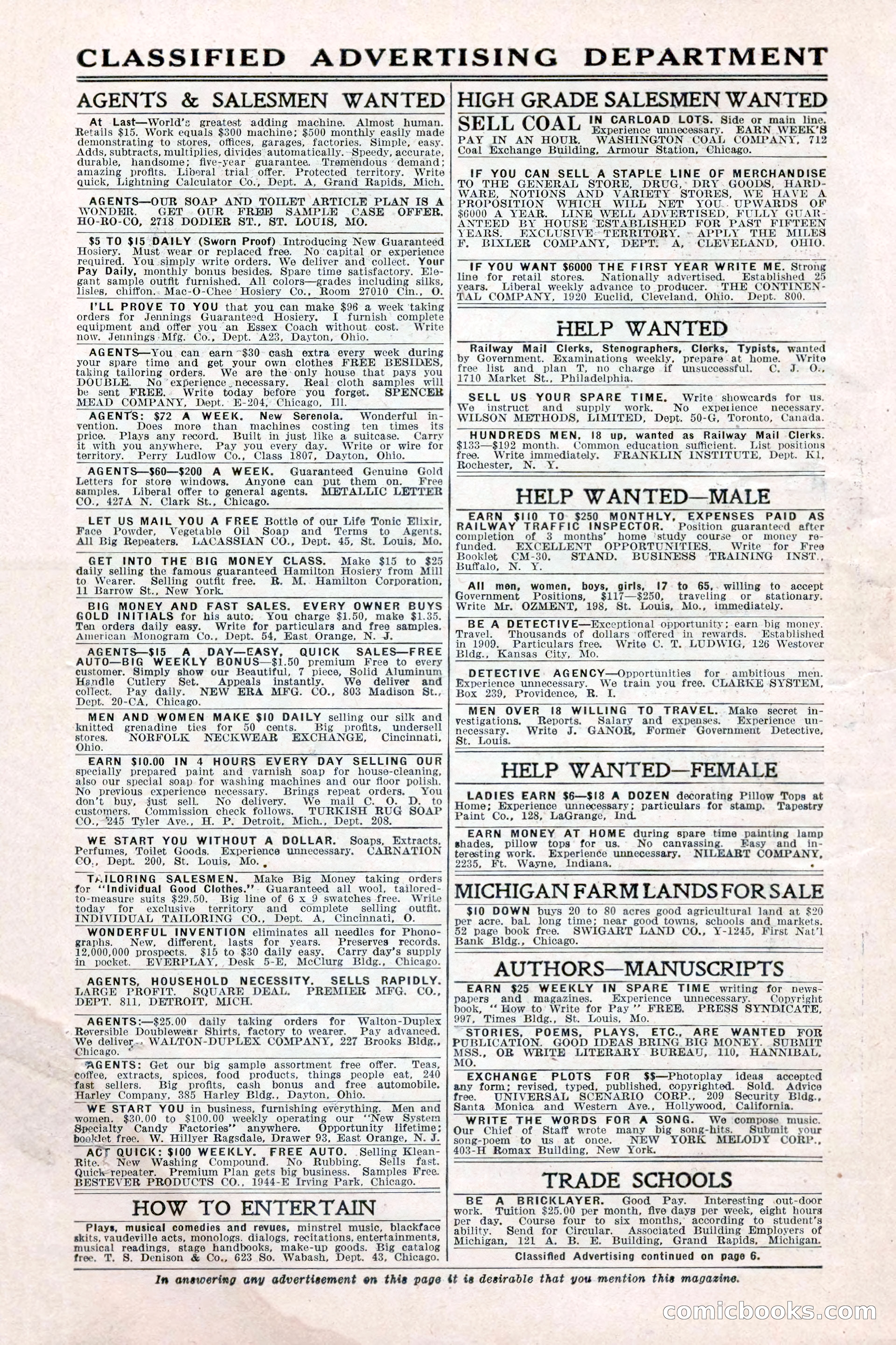 Argosy All-Story Weekly, May 17, 1924 — page 6 of 172
