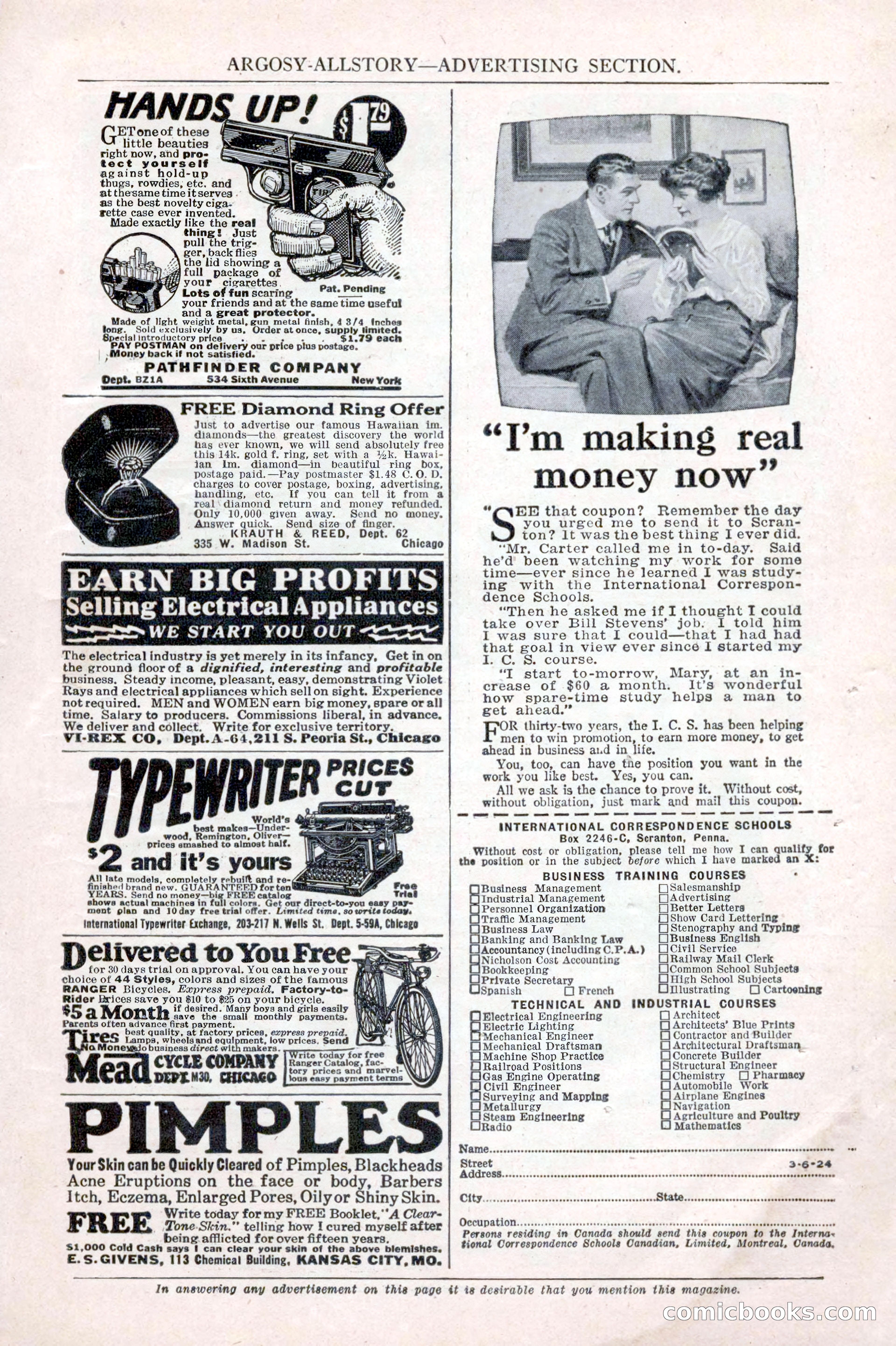 Argosy All-Story Weekly, May 17, 1924 — page 7 of 172