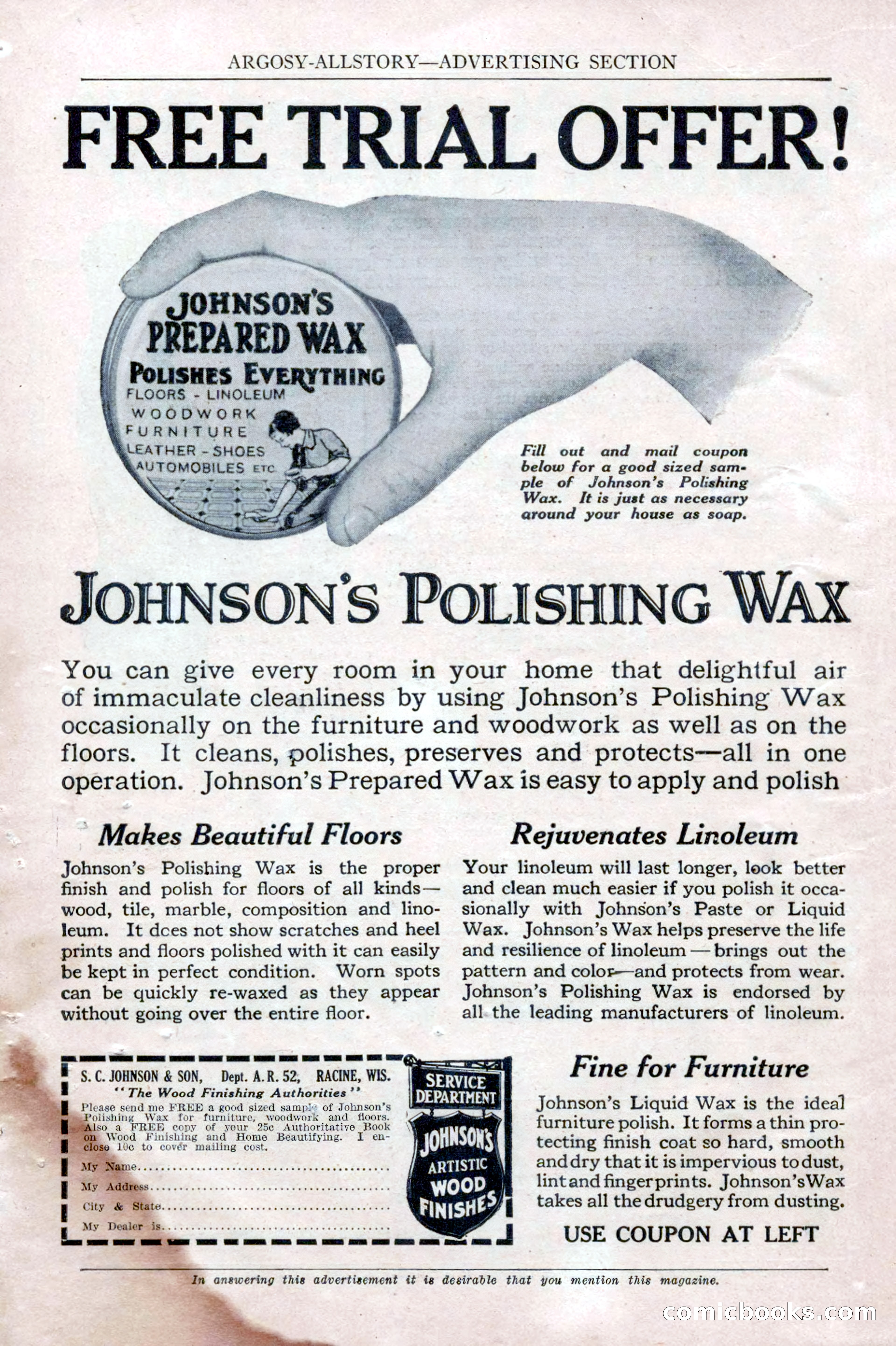 Argosy All-Story Weekly, May 17, 1924 — page 10 of 172