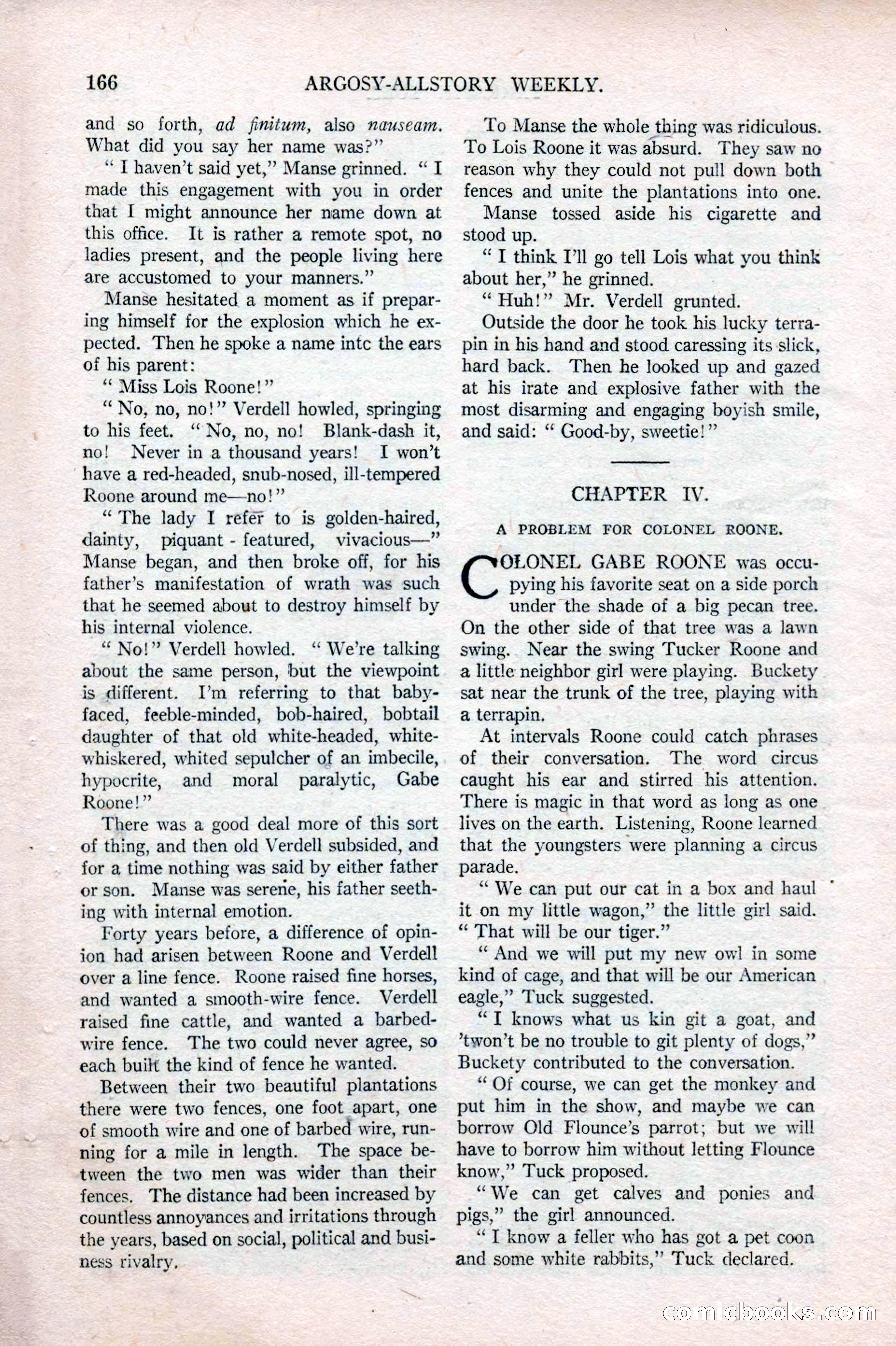 Argosy All-Story Weekly, May 17, 1924 — page 16 of 172