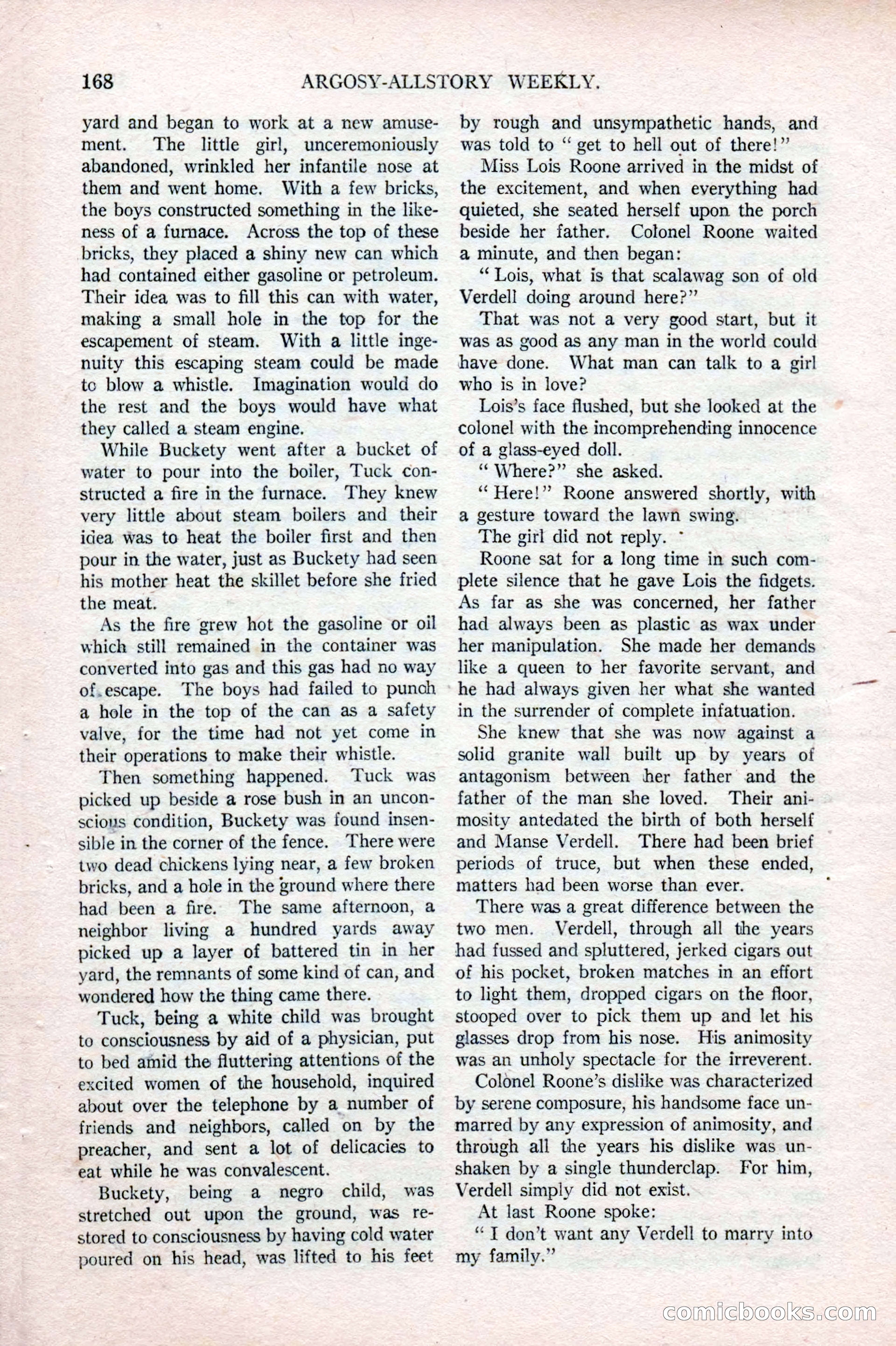 Argosy All-Story Weekly, May 17, 1924 — page 18 of 172