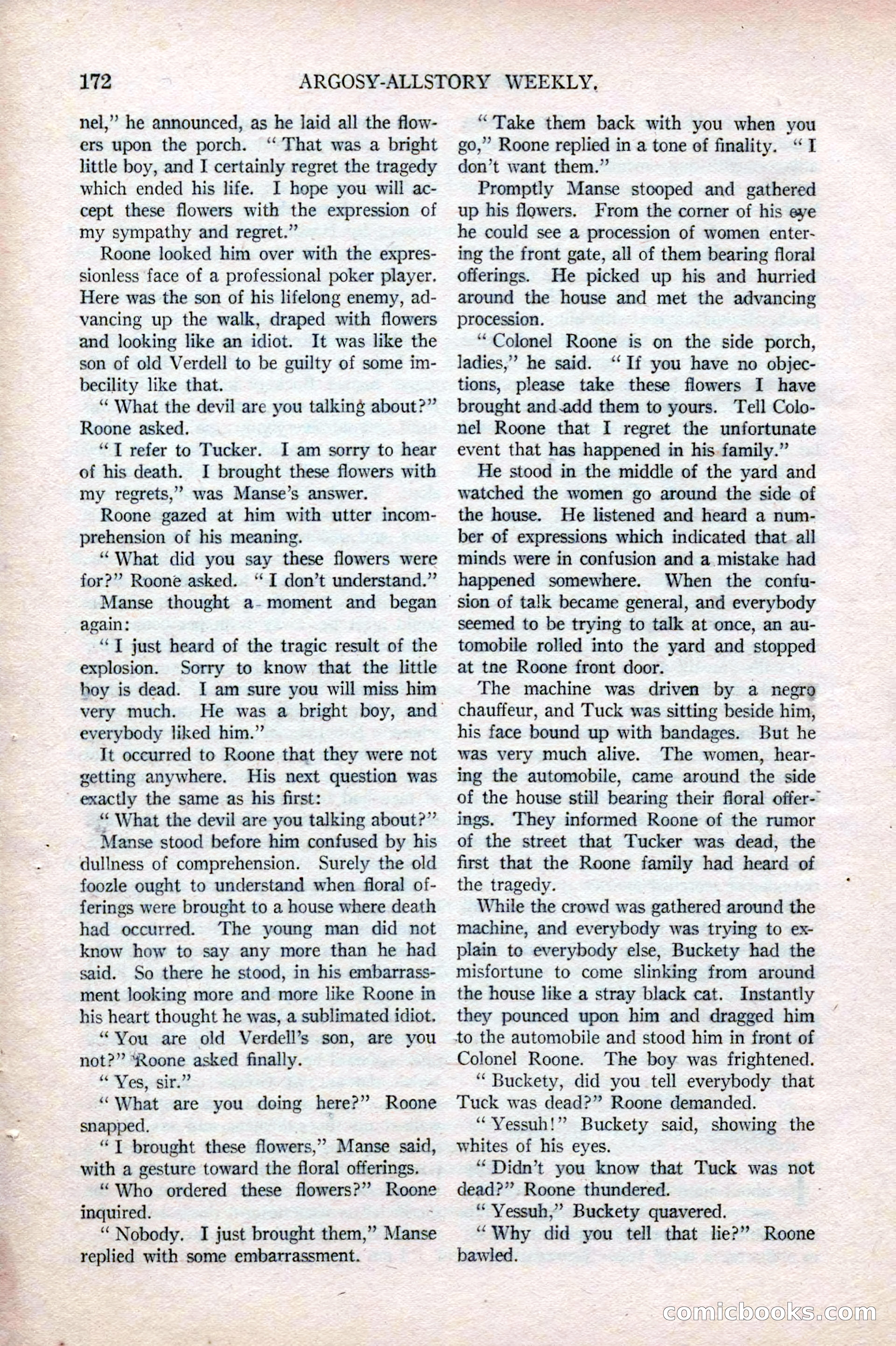 Argosy All-Story Weekly, May 17, 1924 — page 22 of 172