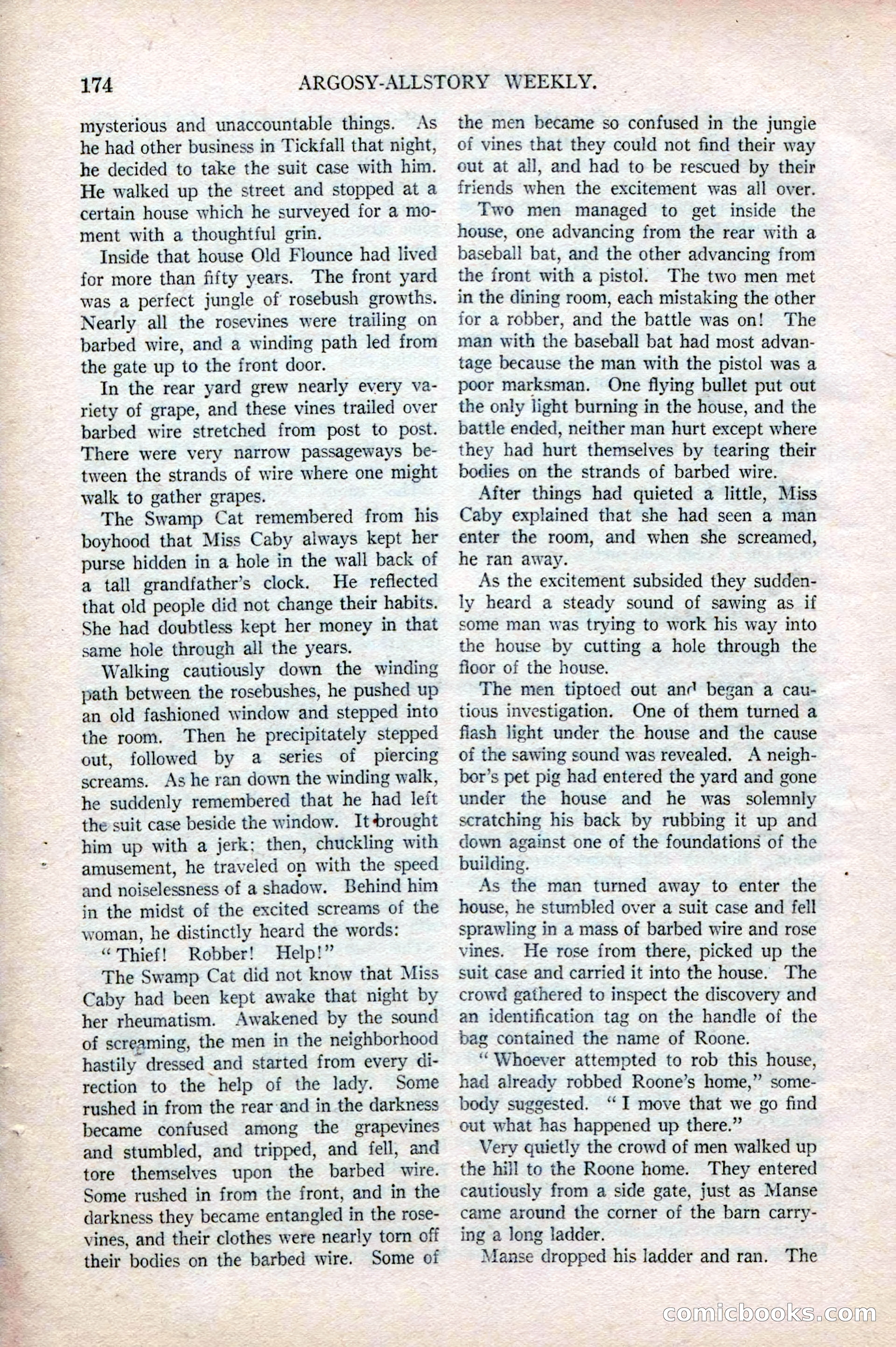 Argosy All-Story Weekly, May 17, 1924 — page 24 of 172