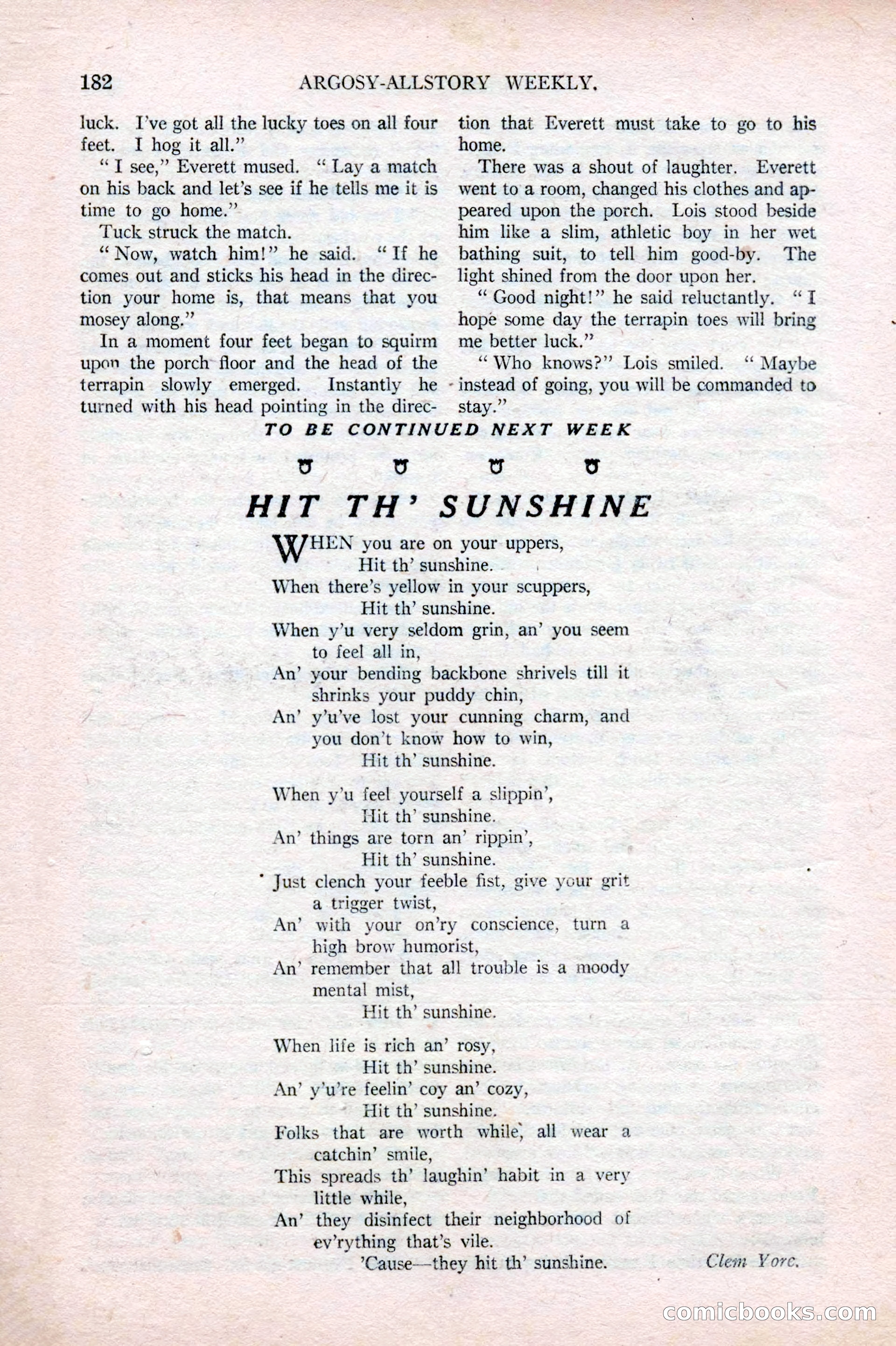 Argosy All-Story Weekly, May 17, 1924 — page 32 of 172