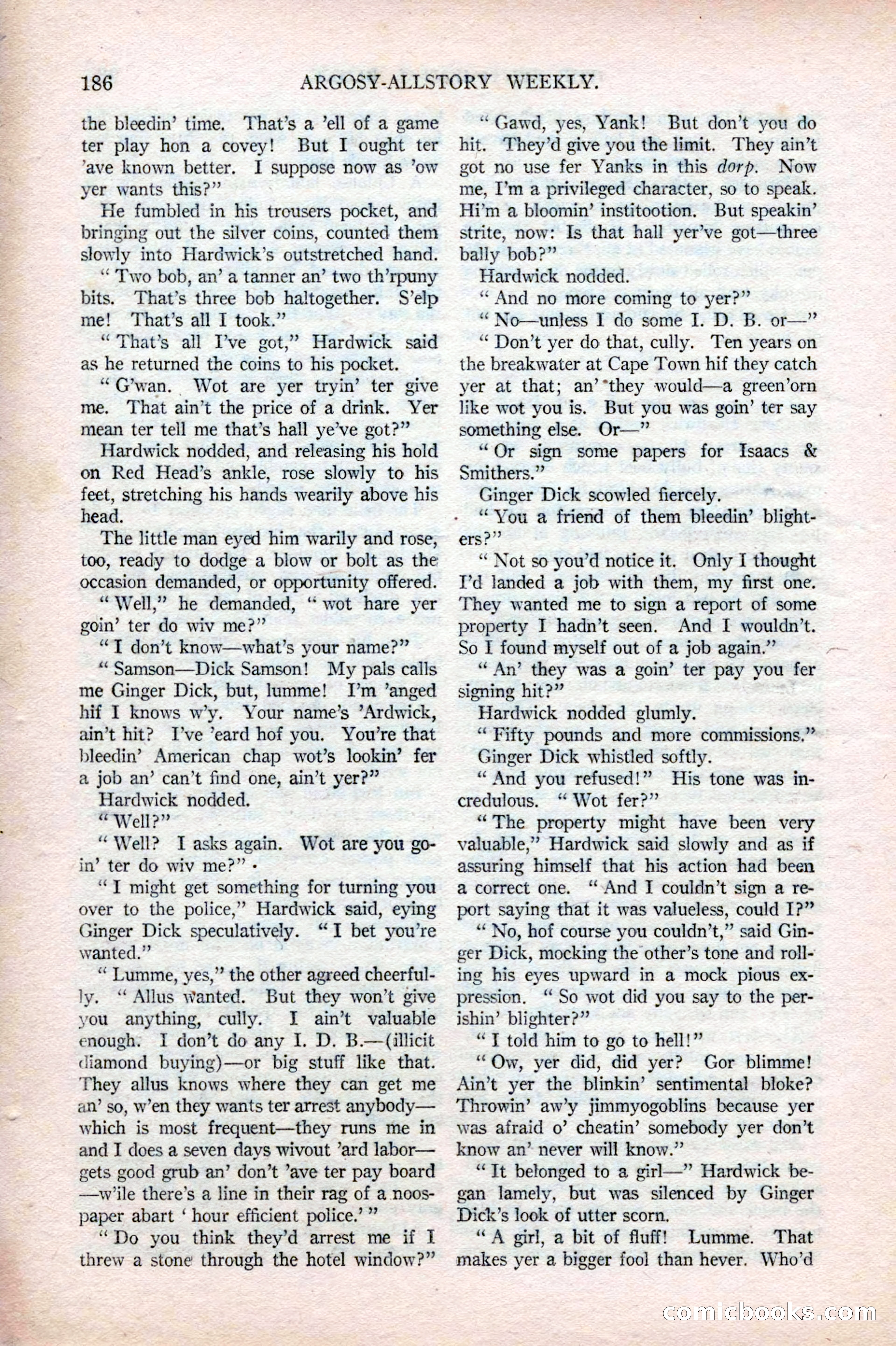 Argosy All-Story Weekly, May 17, 1924 — page 36 of 172