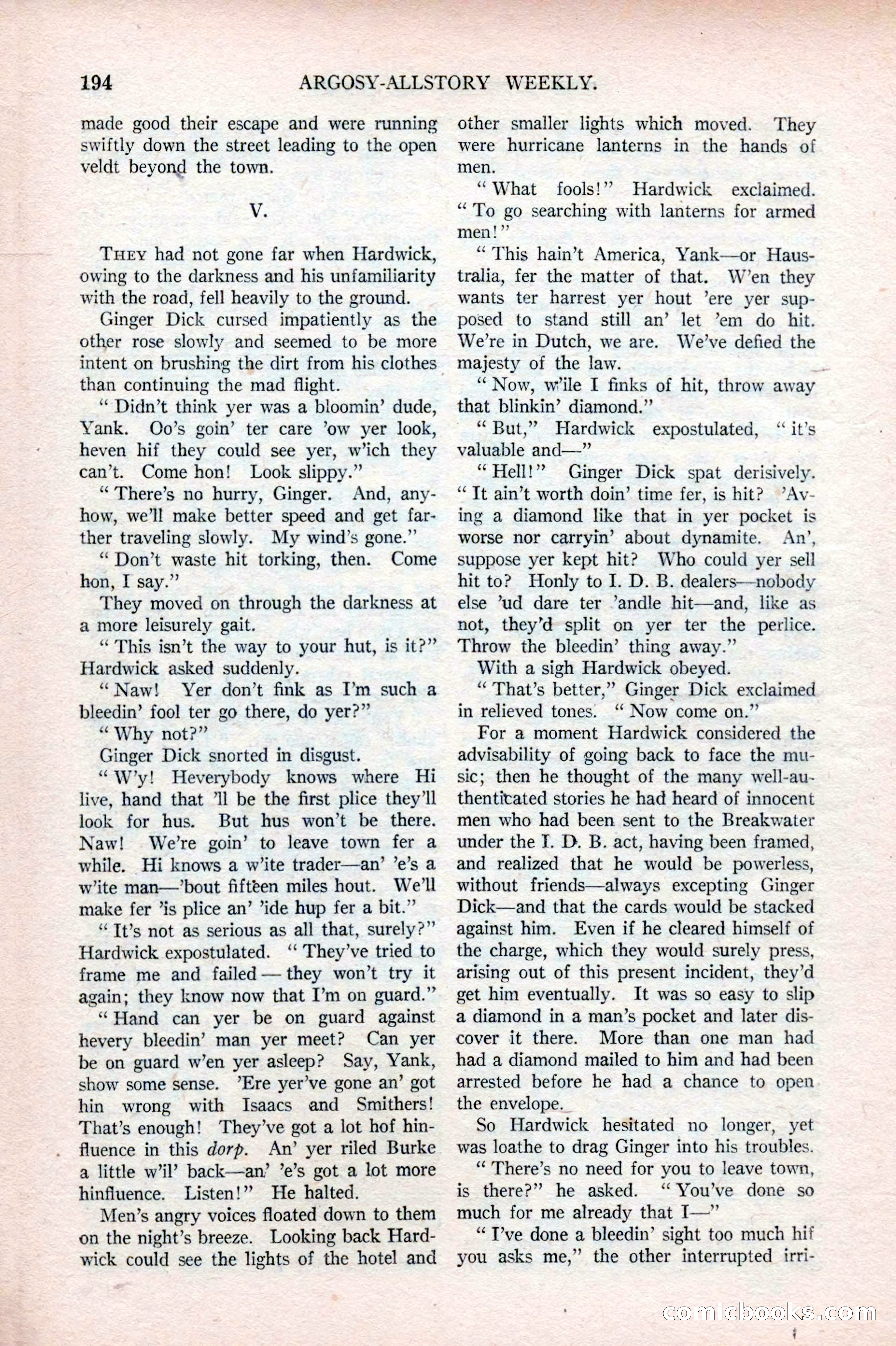 Argosy All-Story Weekly, May 17, 1924 — page 44 of 172