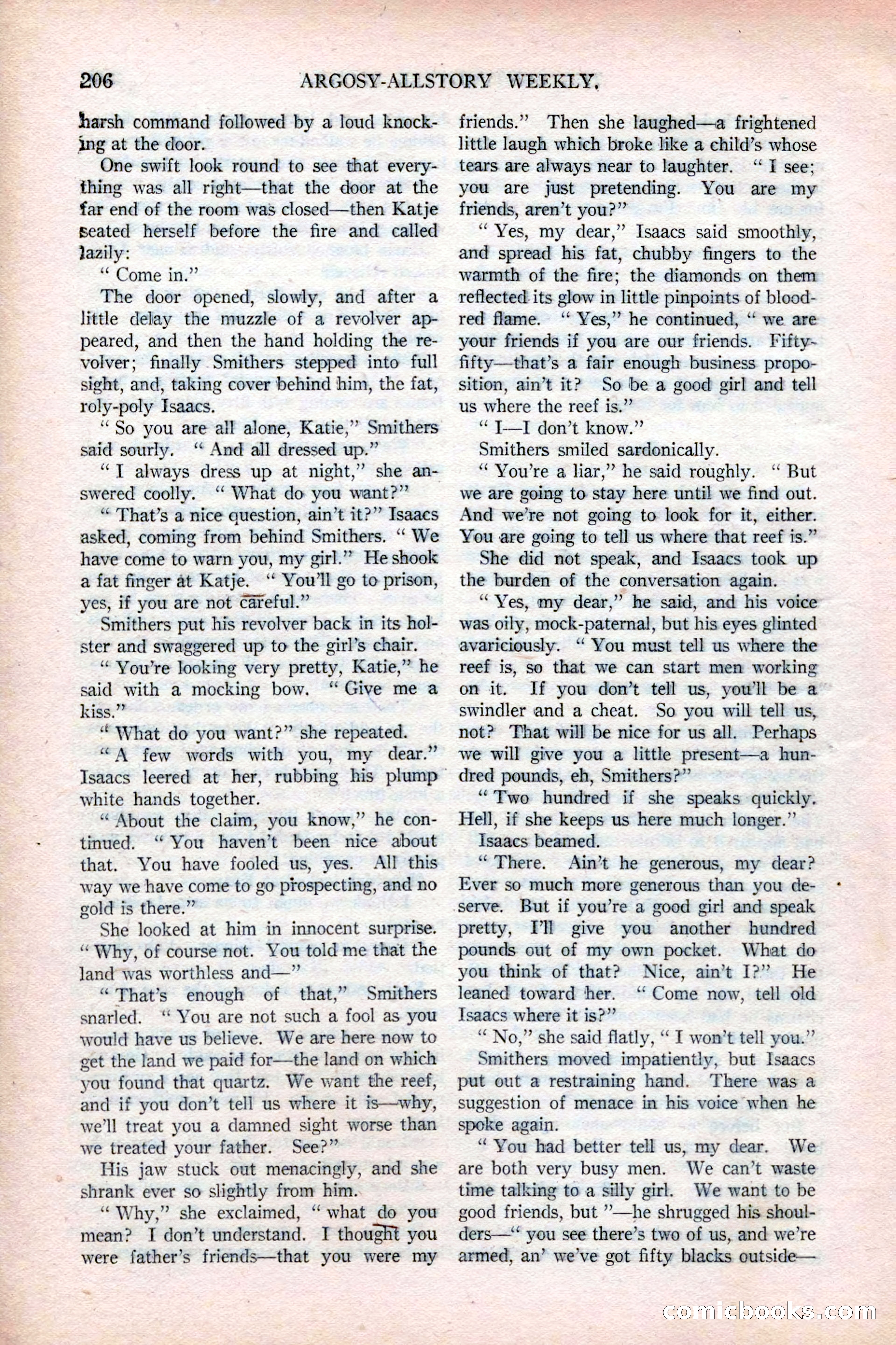 Argosy All-Story Weekly, May 17, 1924 — page 56 of 172