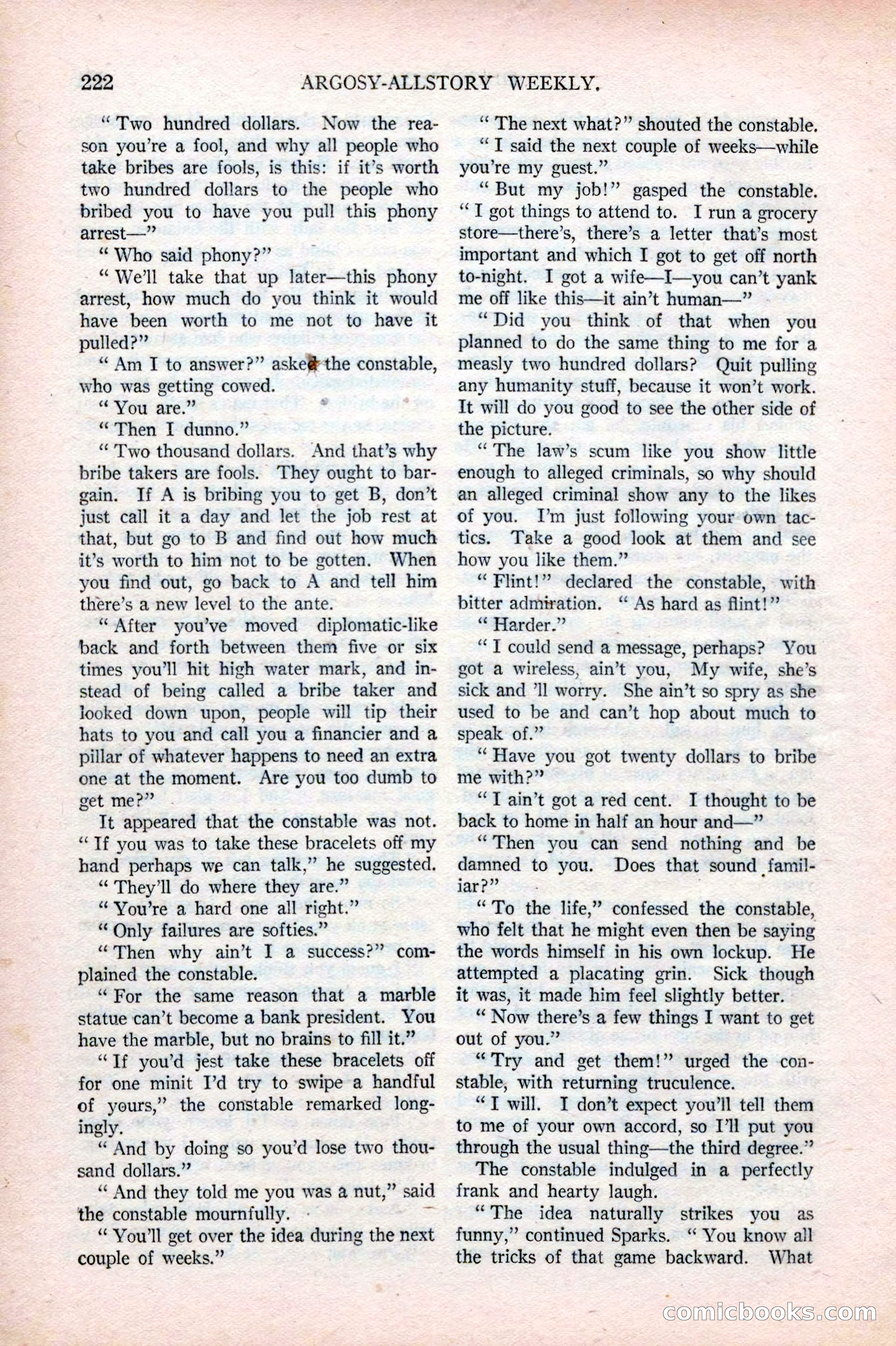 Argosy All-Story Weekly, May 17, 1924 — page 72 of 172